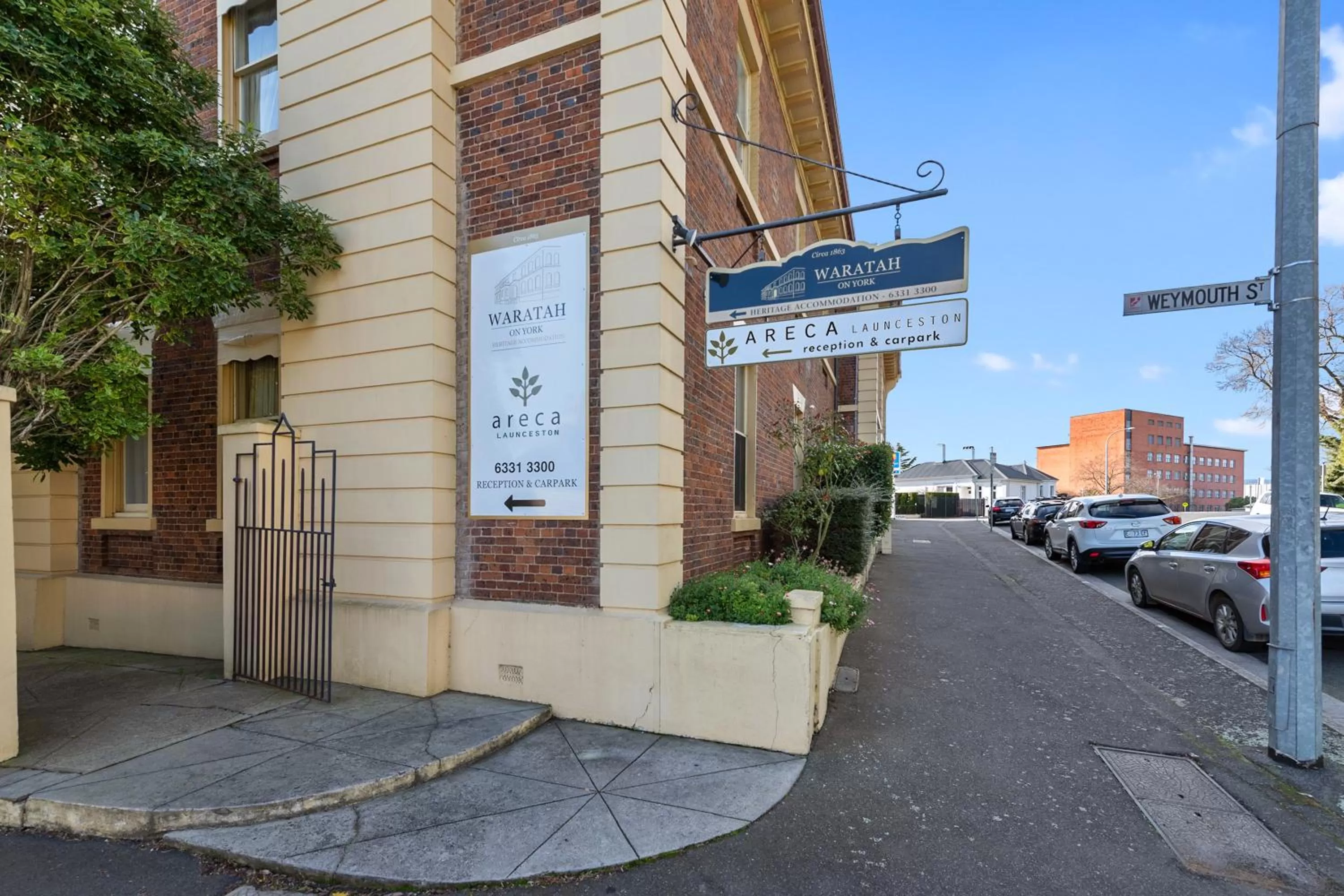 Property logo or sign in Waratah On York