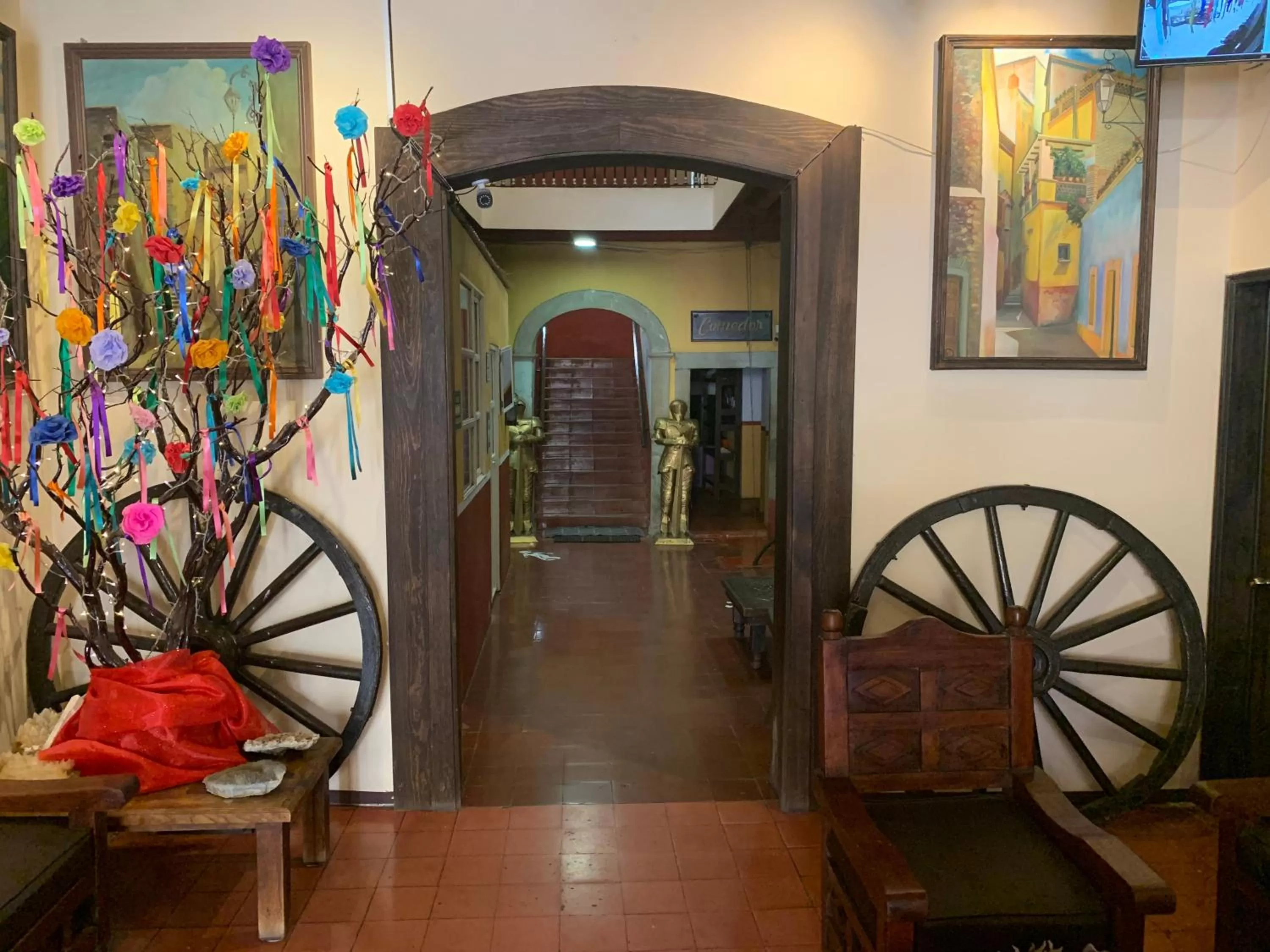 Lobby or reception in Hotel Posada de la Condesa