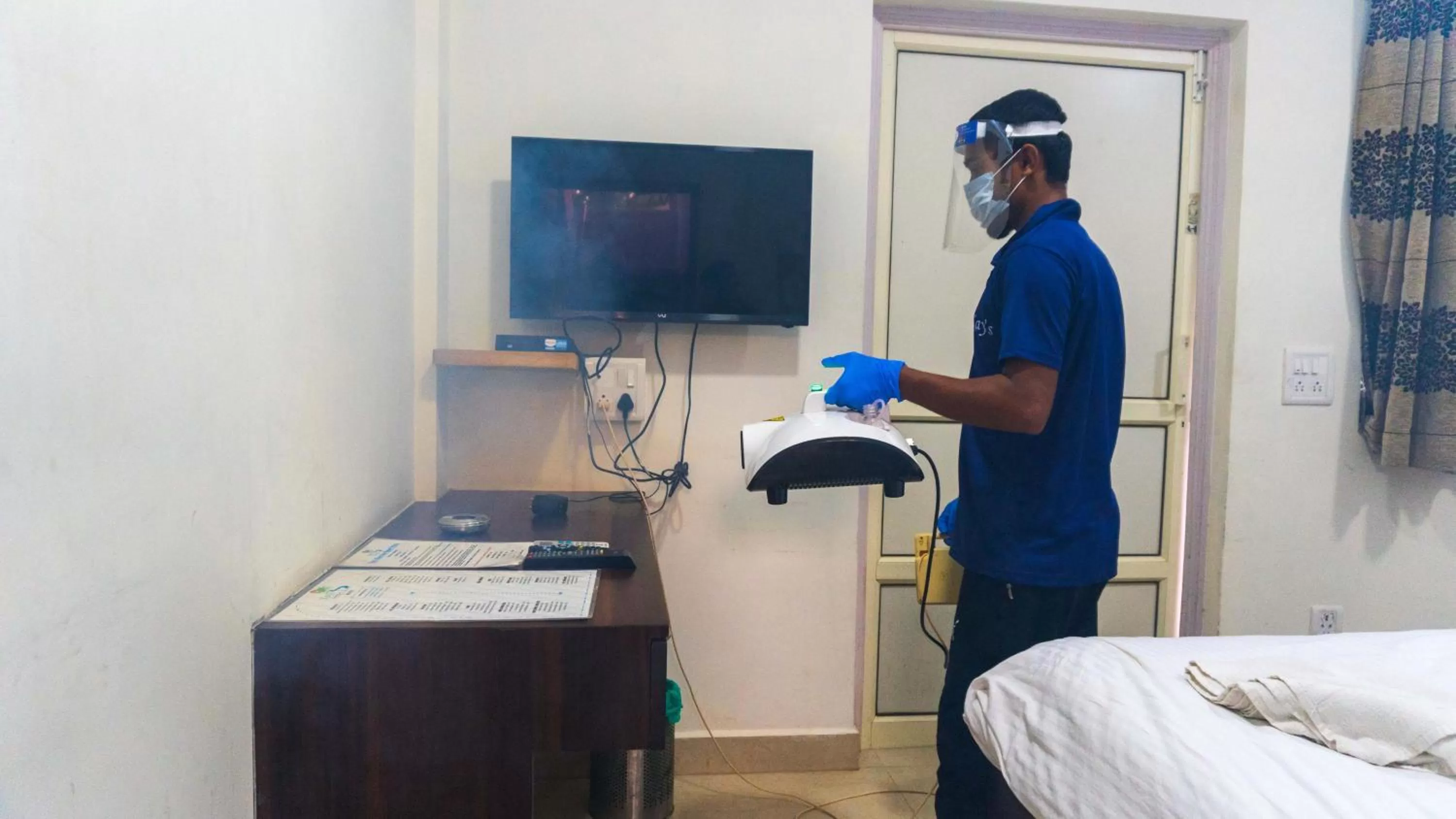 Staff in Kay's Riverview Resort - Near Baga Beach