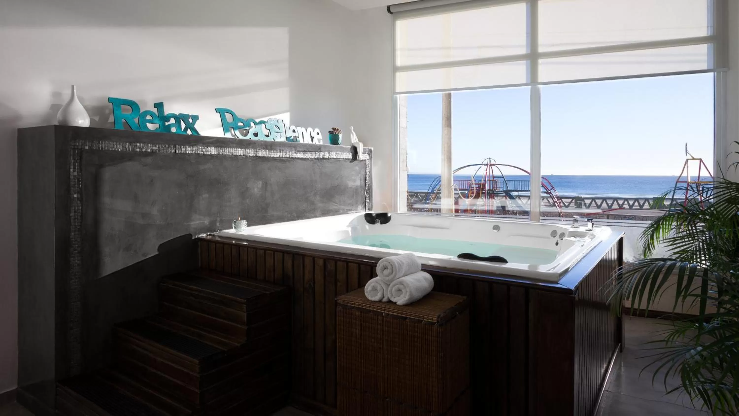 Hot Tub in Dazzler by Wyndham Puerto Madryn