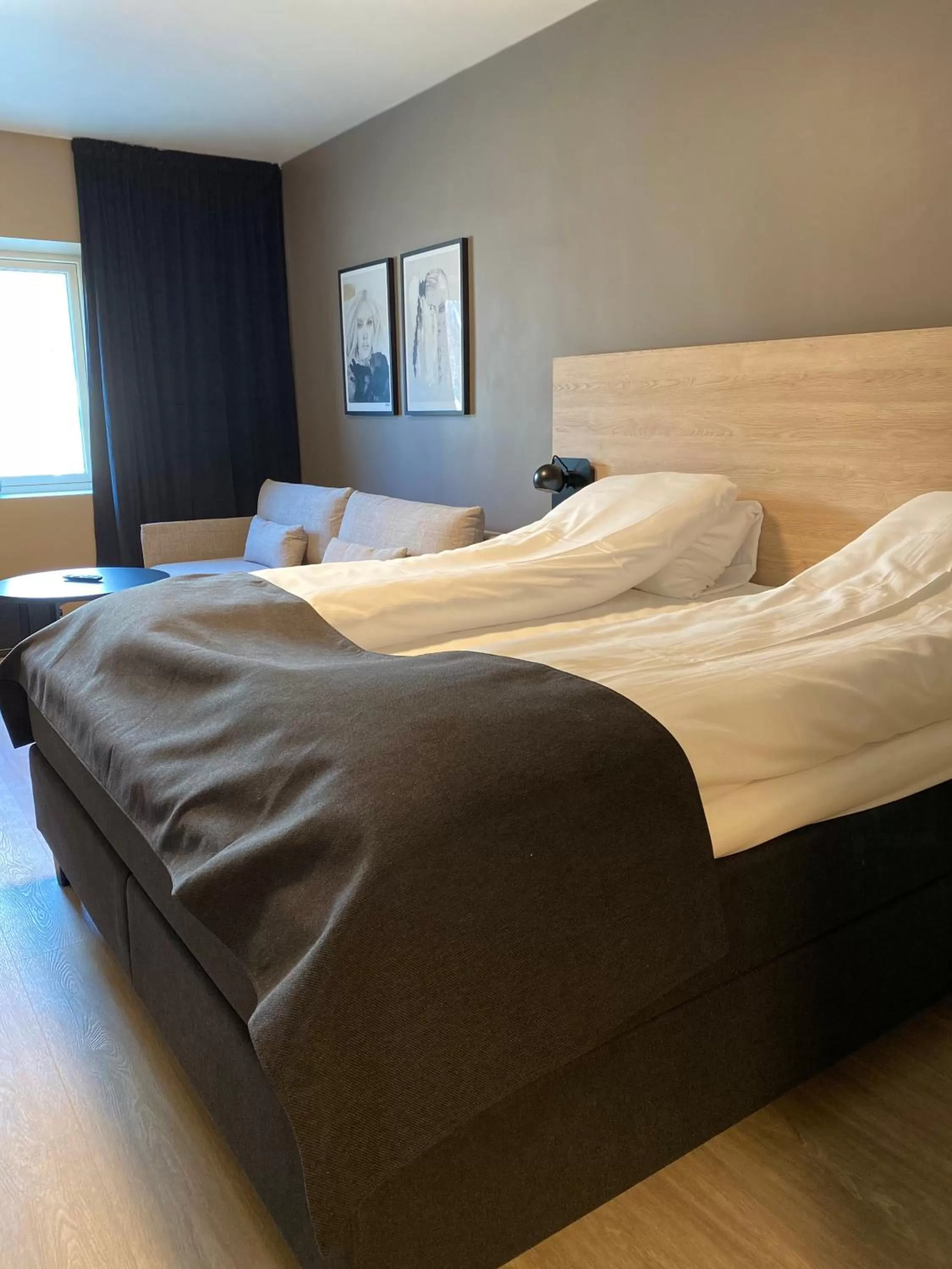 Bed in Mosjøen Hotel