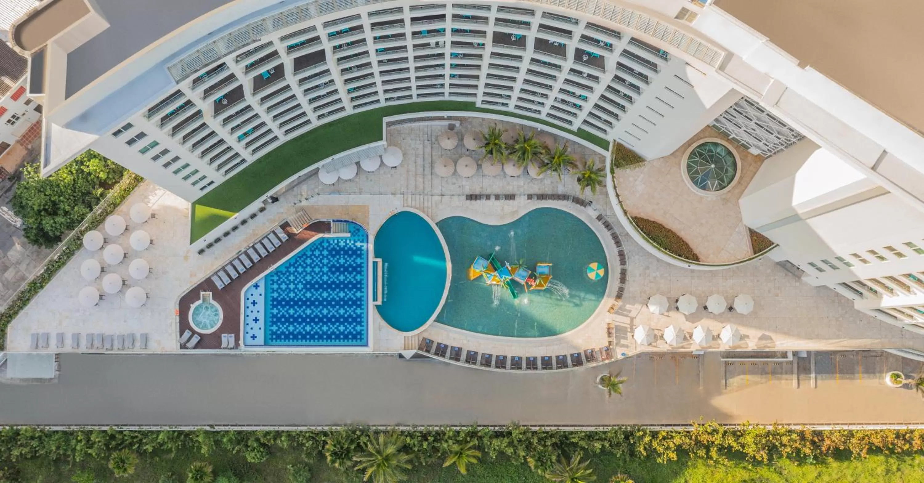 Swimming pool in GHL Corales de Indias