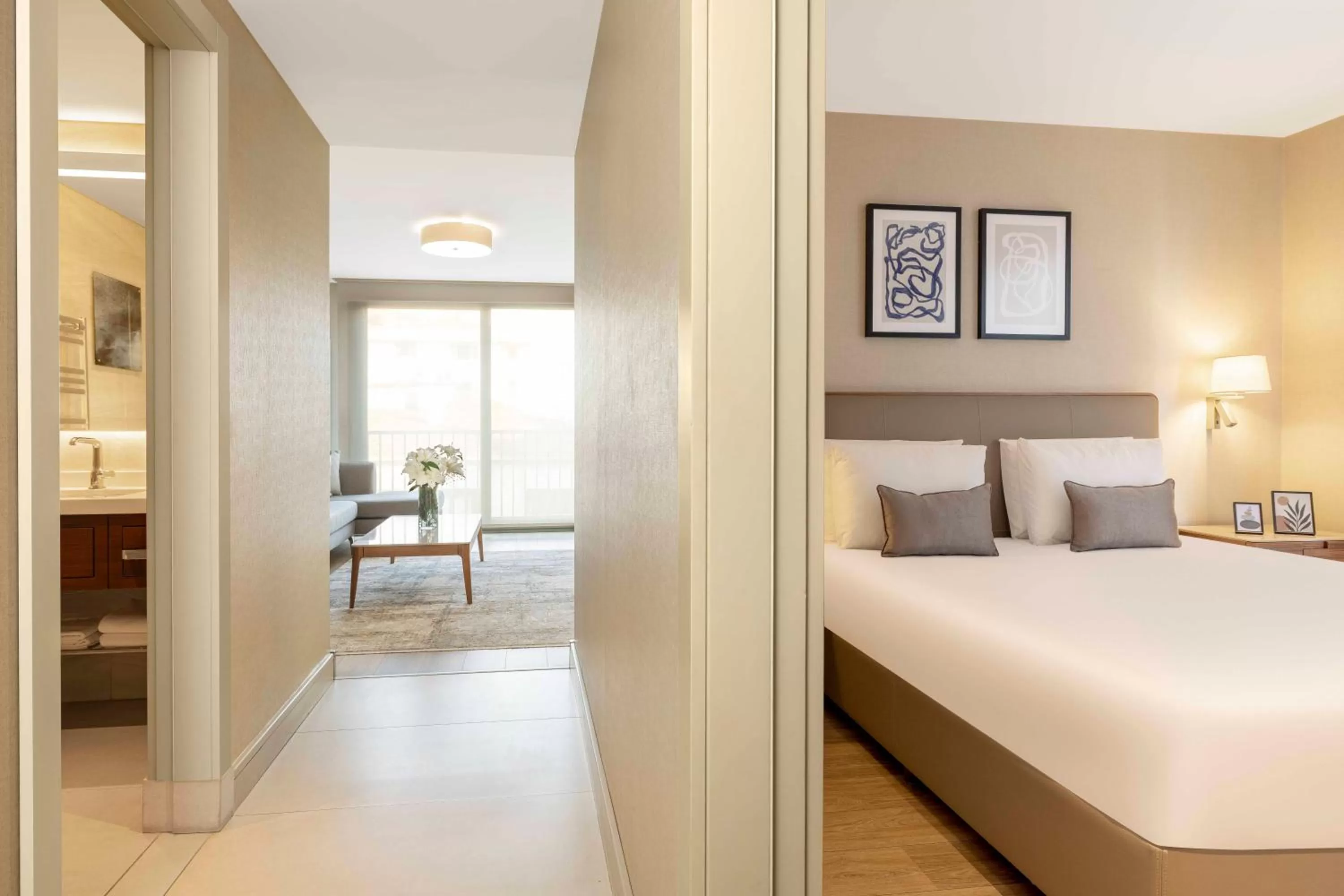 Bed in Tzl Suites Hotel Nişantaşı