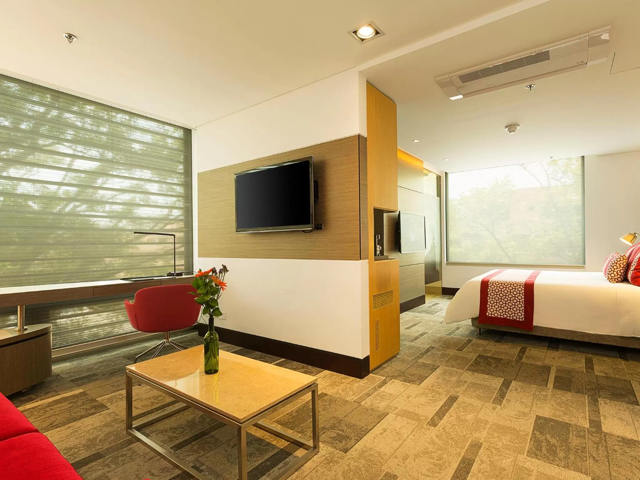 Photo of the whole room, Bed in EK Hotel By Preferred Hotels Group