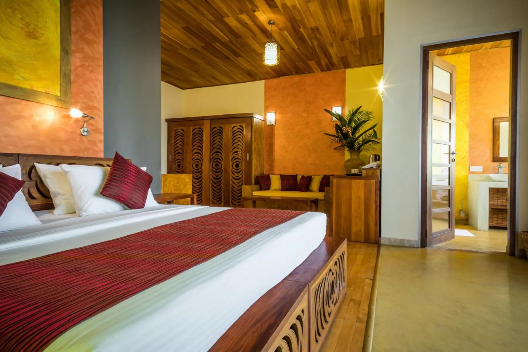 Bedroom, Bed in Yasmin Hill Longevity Oasis