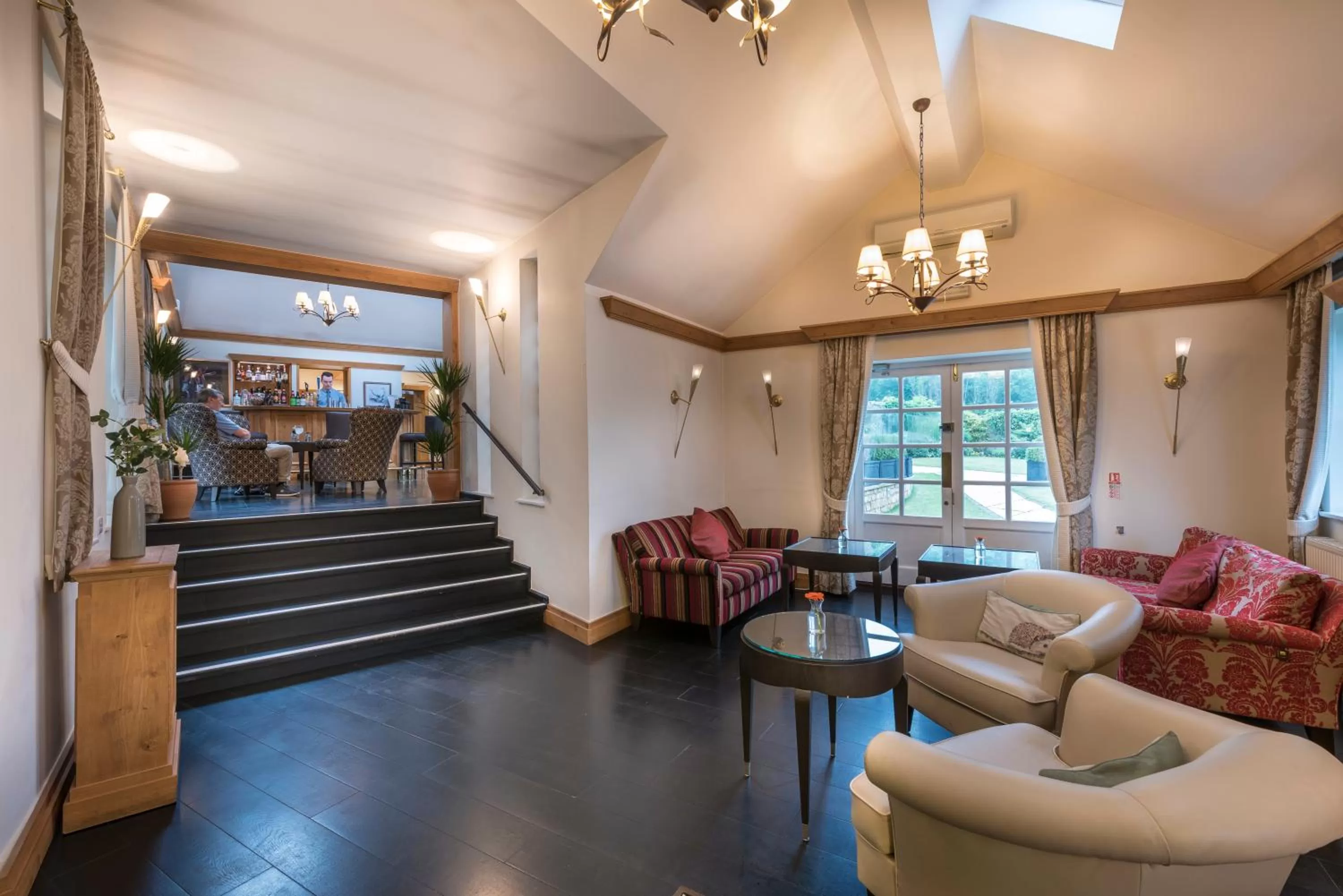 Communal lounge/ TV room in Number Four at Stow