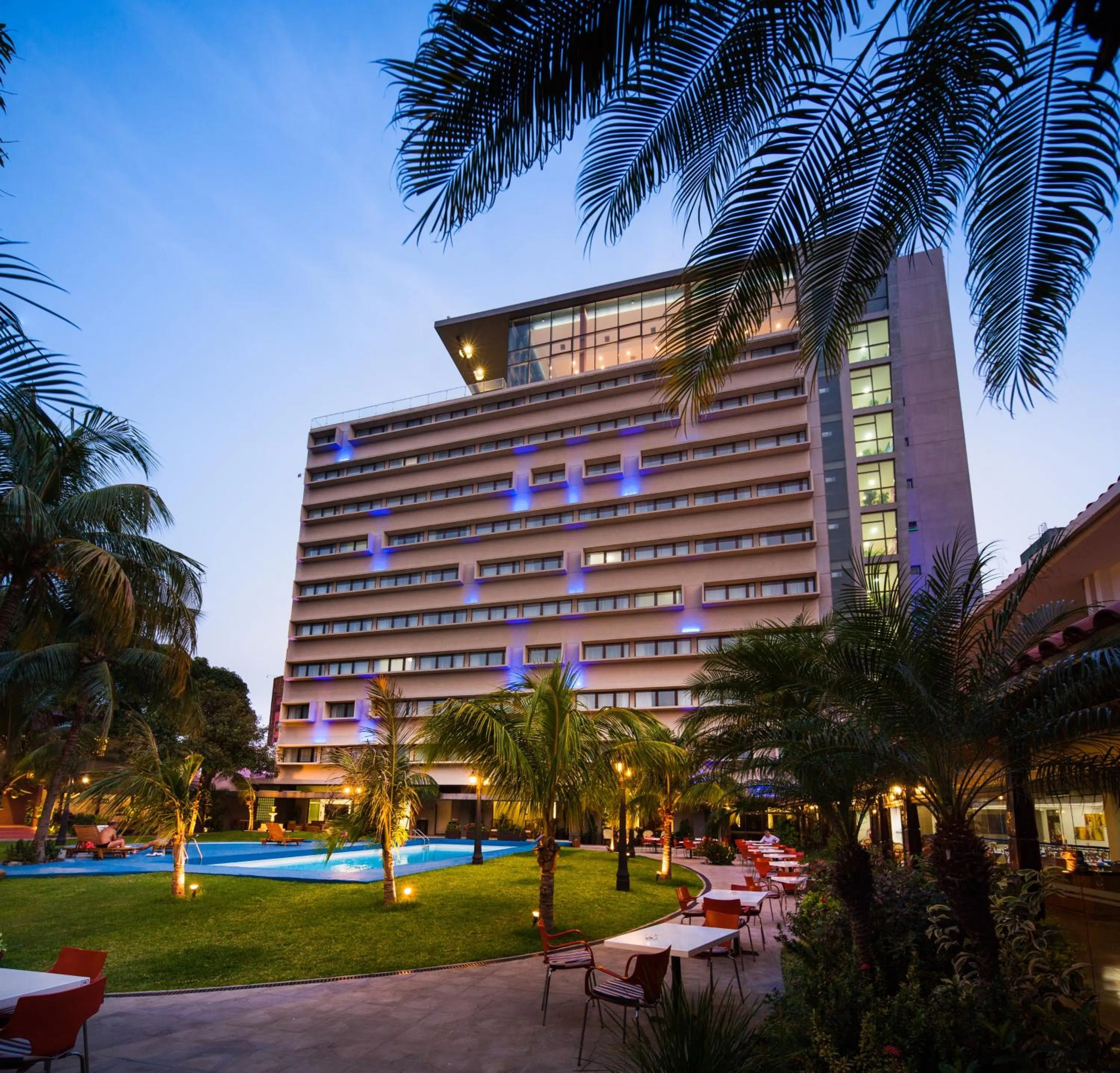 Garden in Hotel Cortez