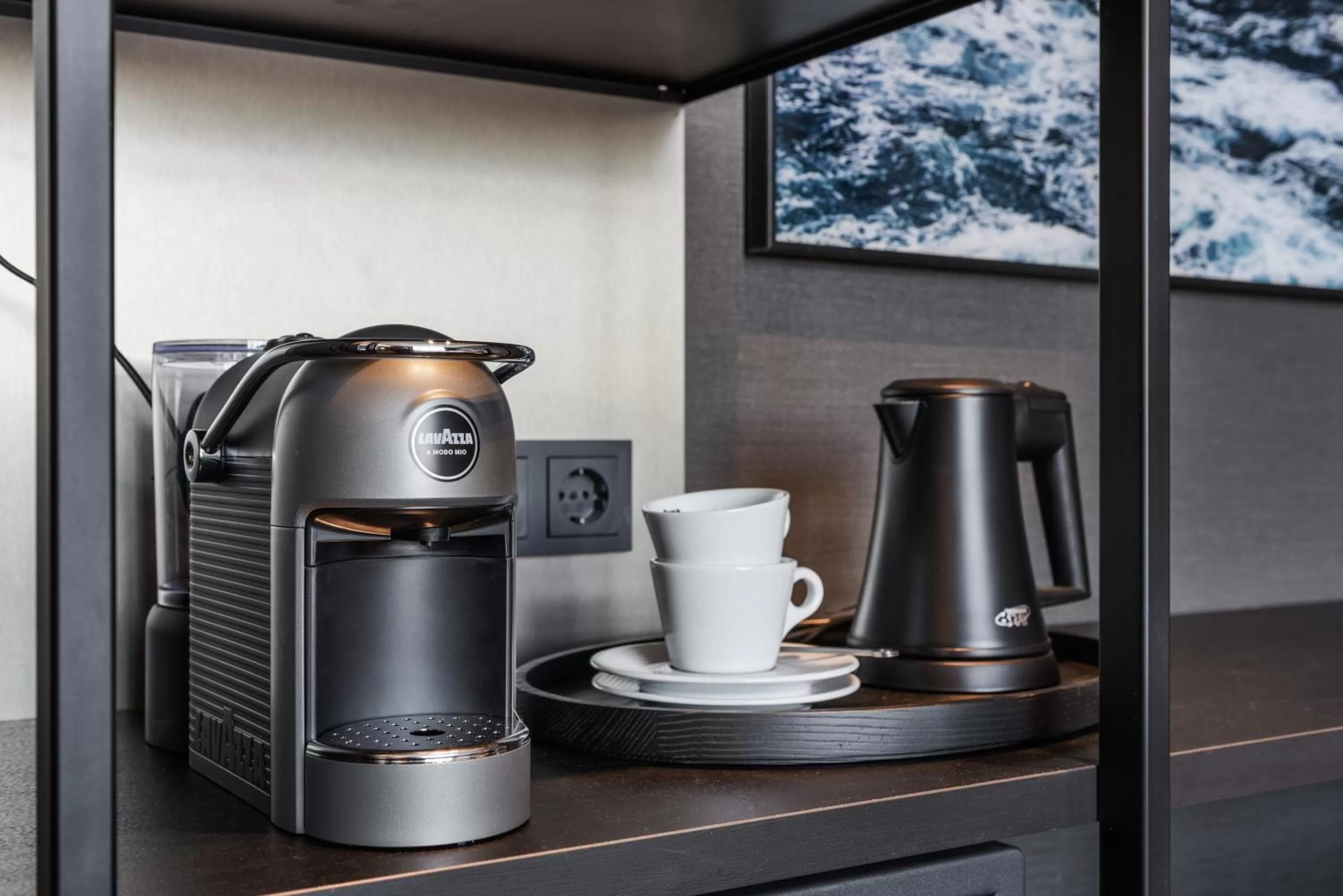 Coffee/tea facilities in Le Marin Hotel Rotterdam City - Handwritten Collection