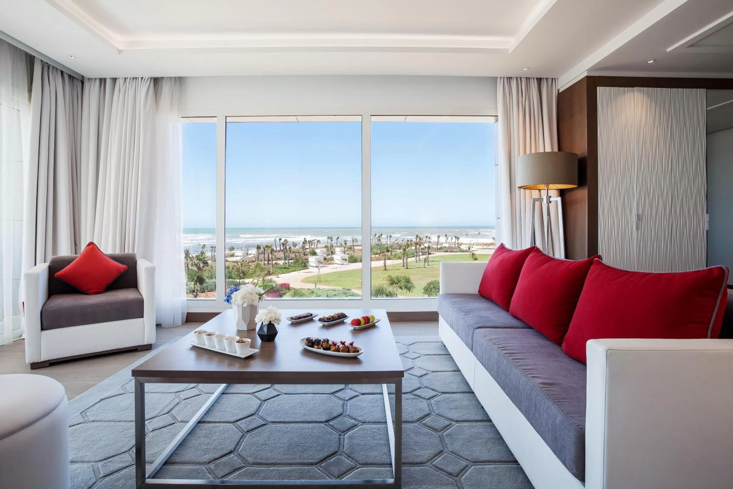 Living room in Vichy Célestins Spa Hôtel Casablanca