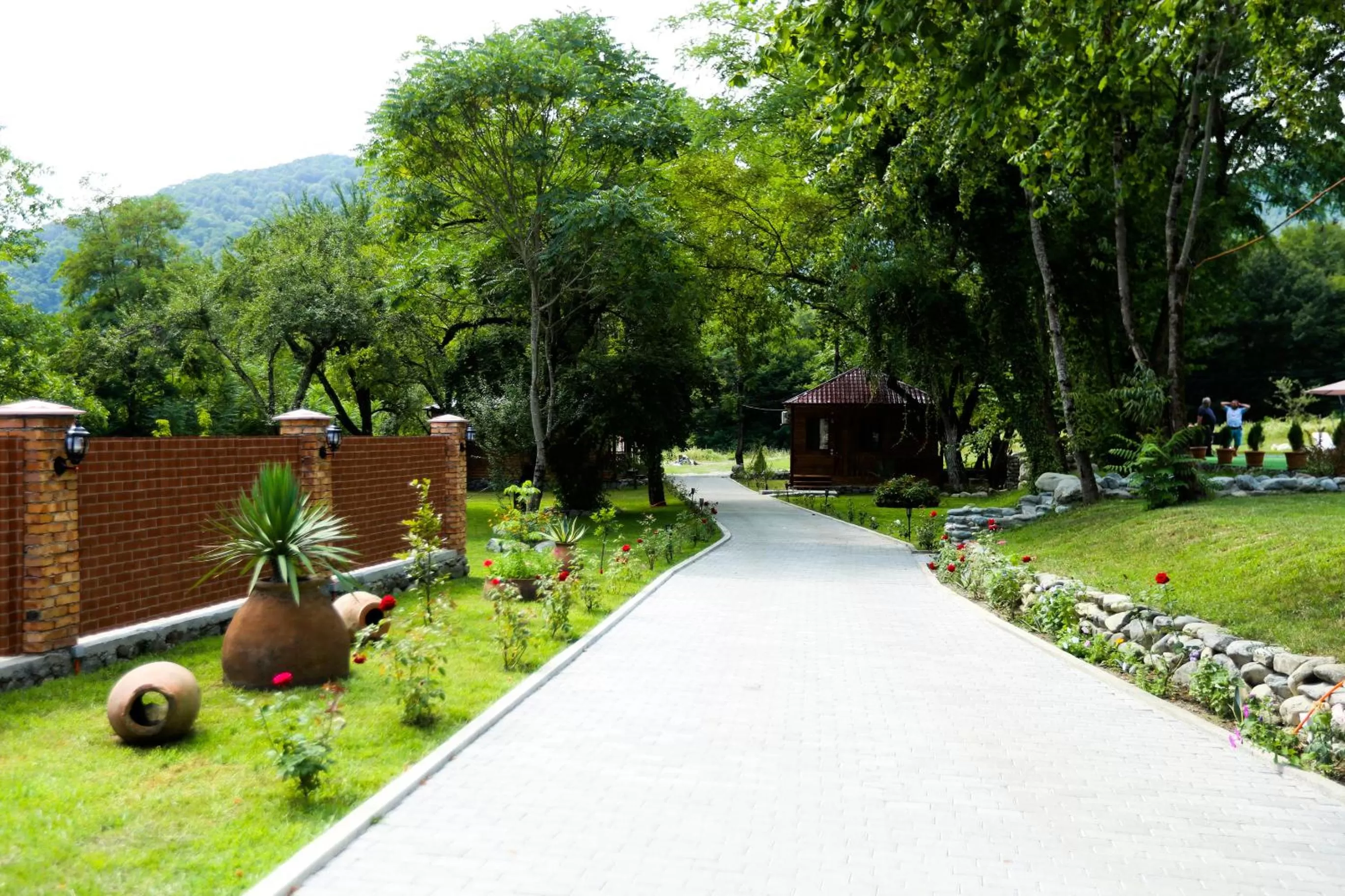 Garden in Royal Palace Hotel, Lagodekhi