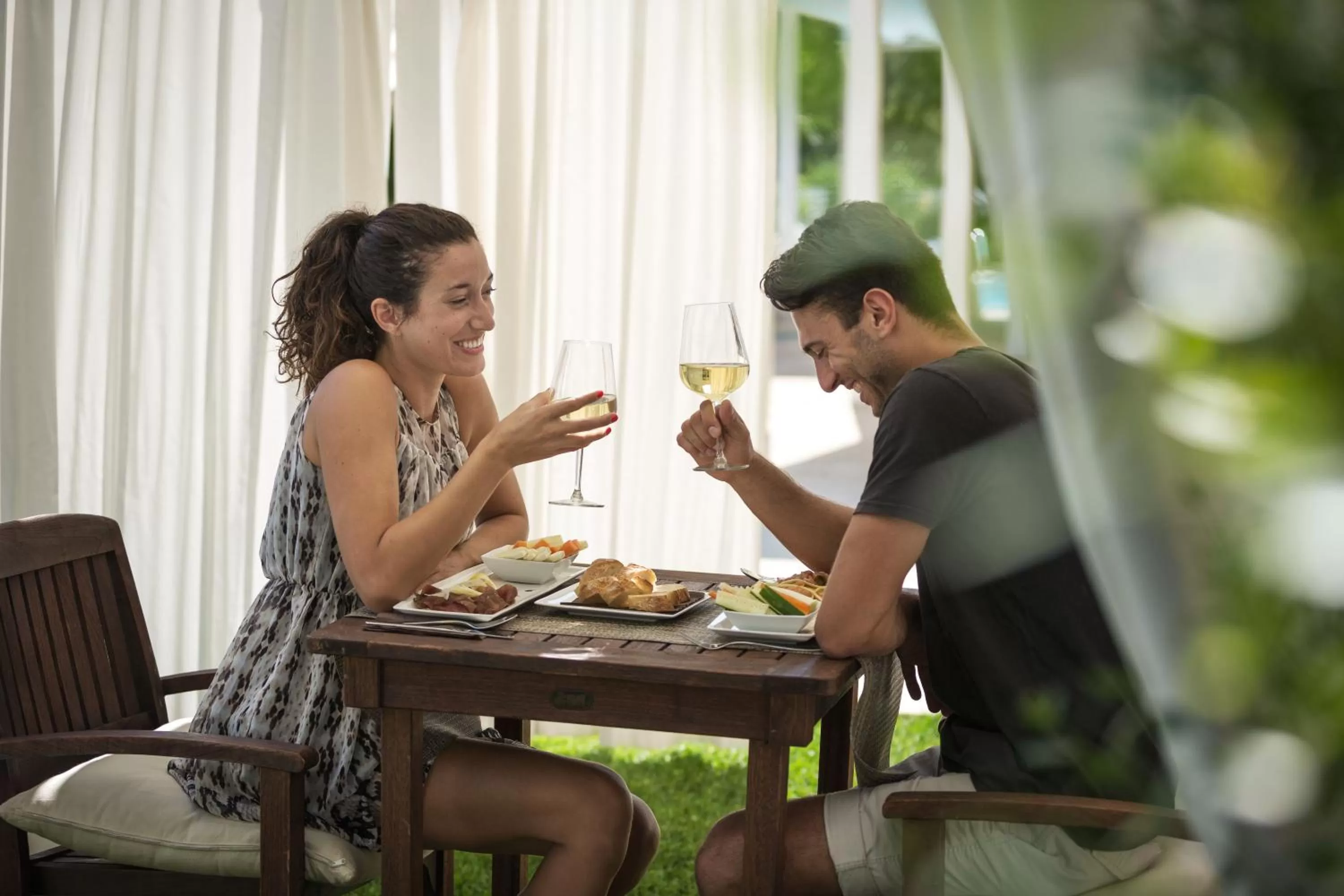 Buffet breakfast in Le Rose Spa Hotel