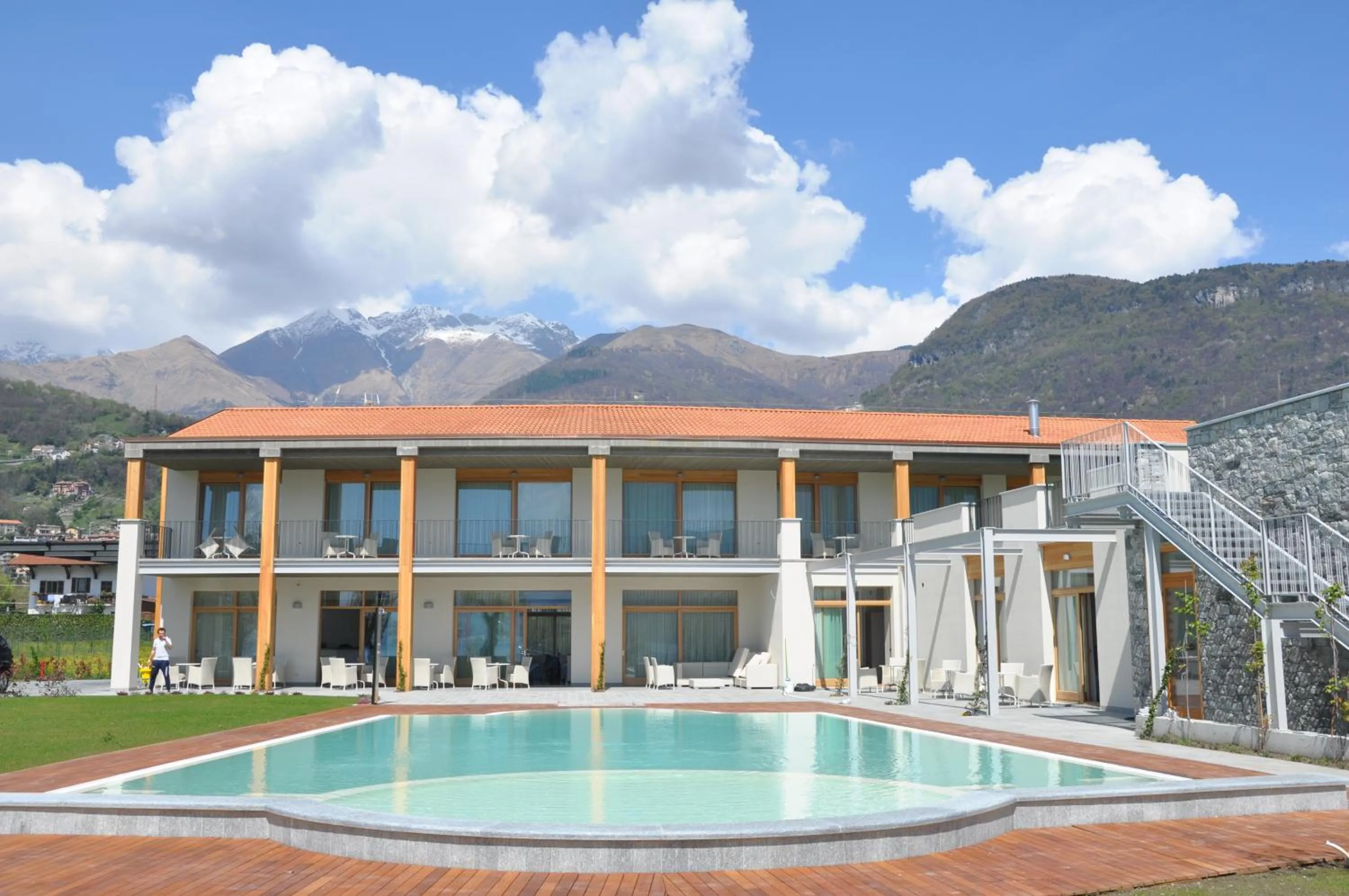 Facade/entrance in Tullio Hotel