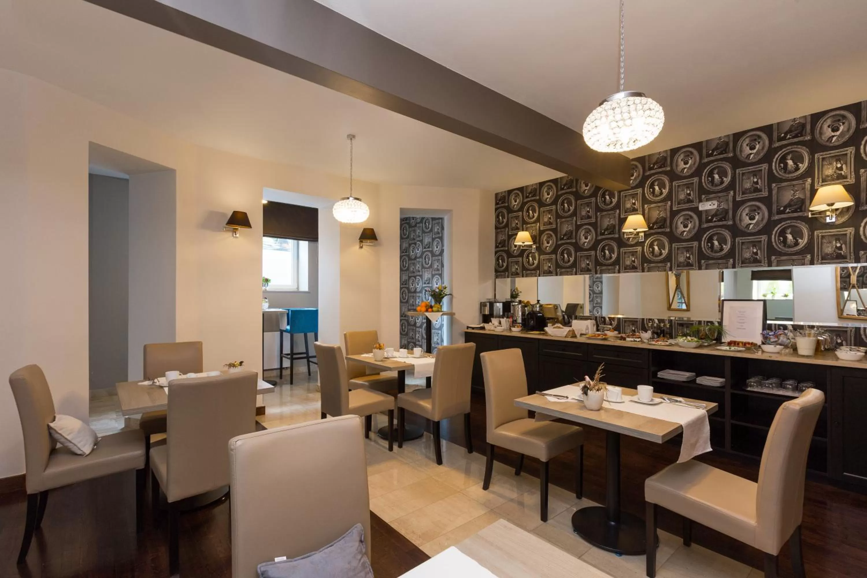 Decorative detail in Grottger Luxury Boutique Hotel City