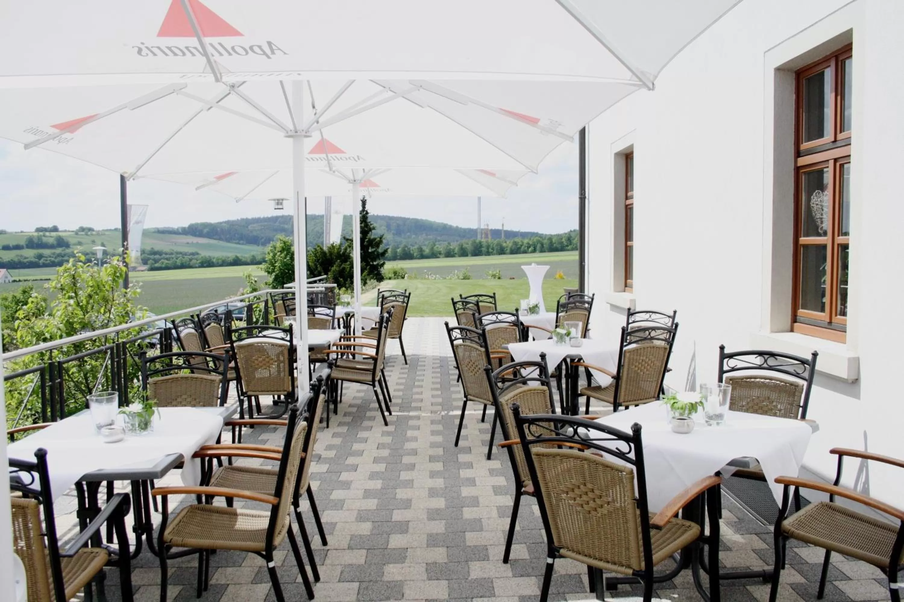 Balcony/Terrace in Landhotel Geiselwind