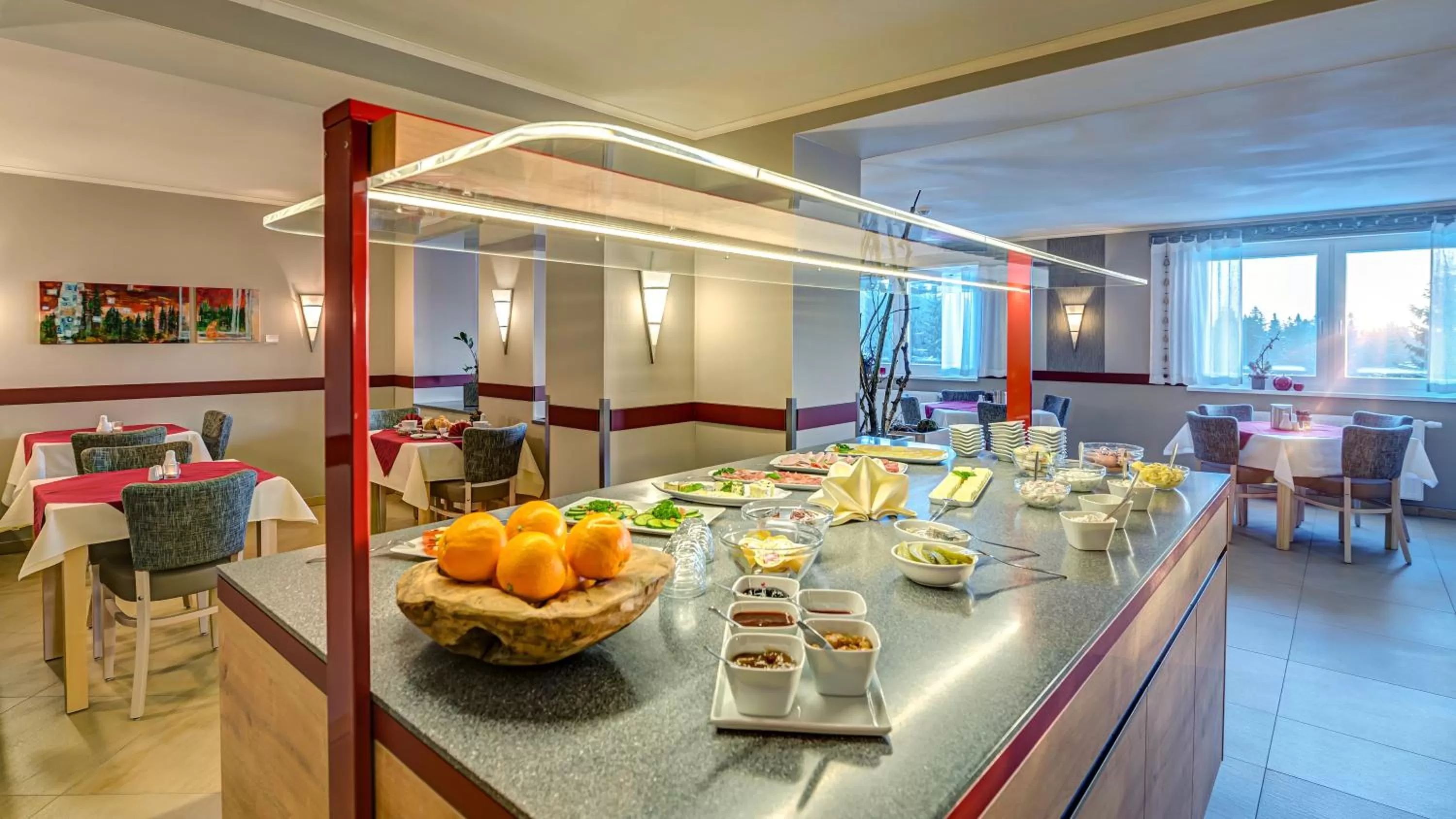 Restaurant/places to eat in Hotel Traumblick