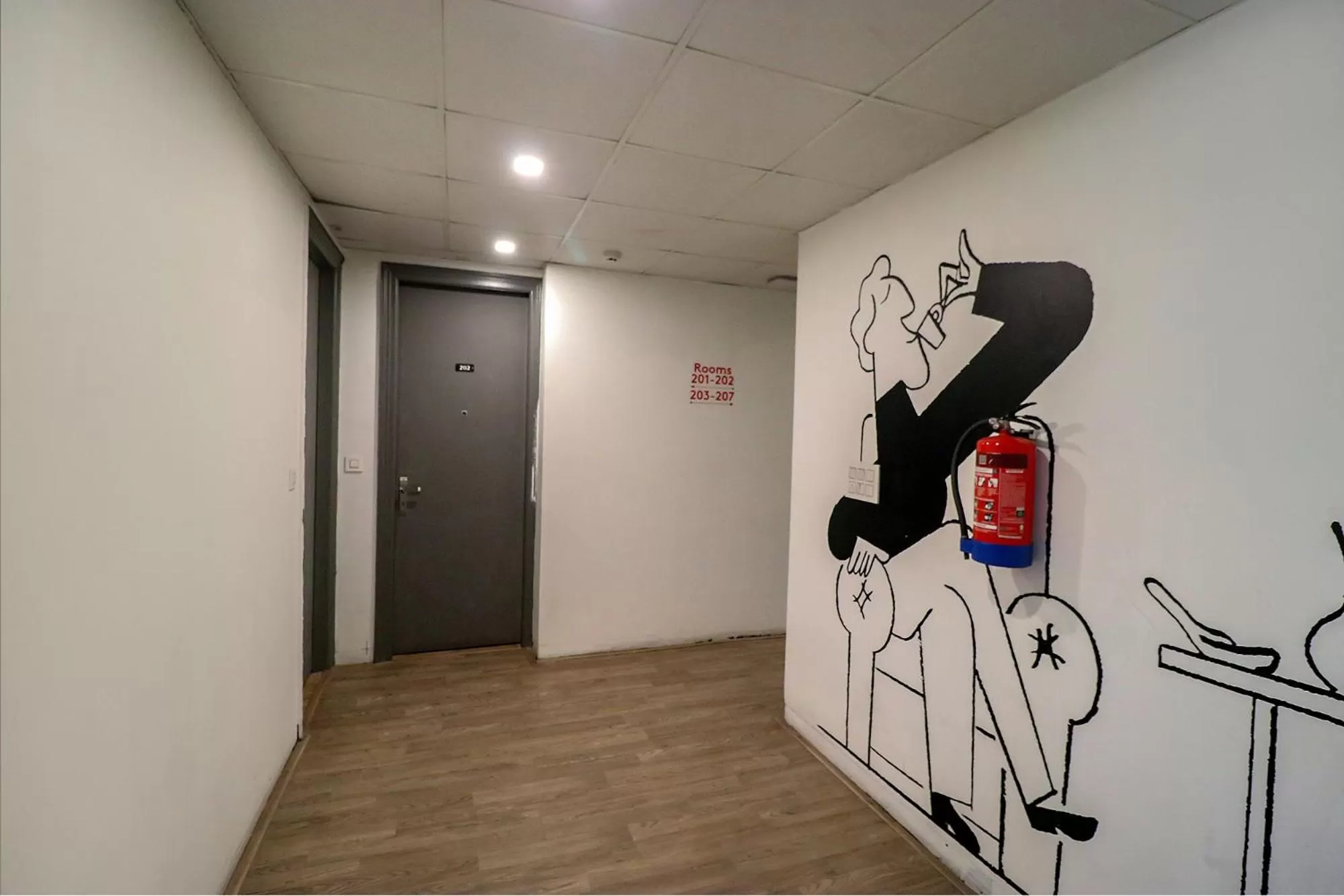 Lobby or reception in FabHotel The Chaitanyas Rohini sec 18