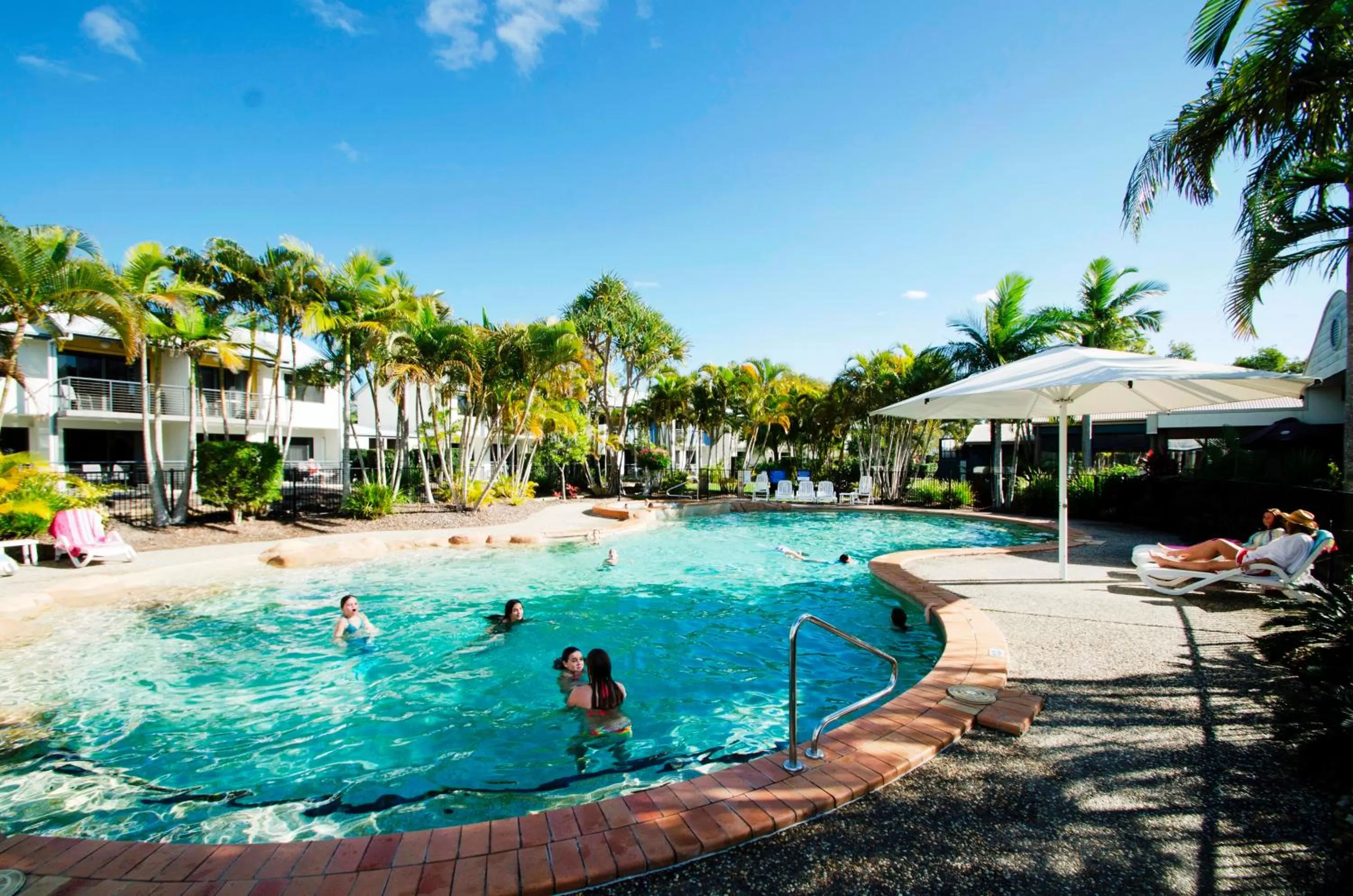 Swimming pool in Ivory Palms Resort Noosa