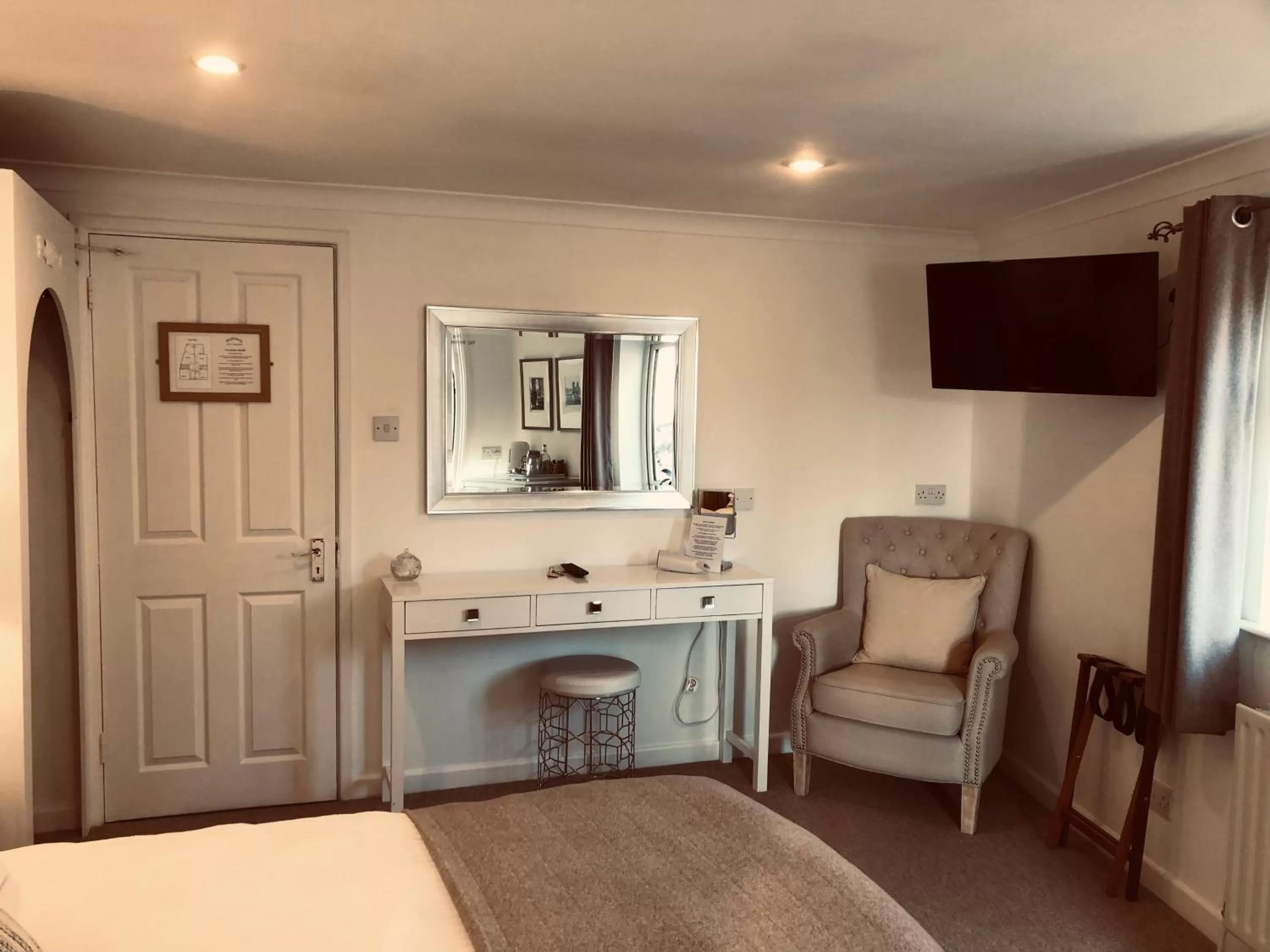 Bed in Websters Bed & Breakfast