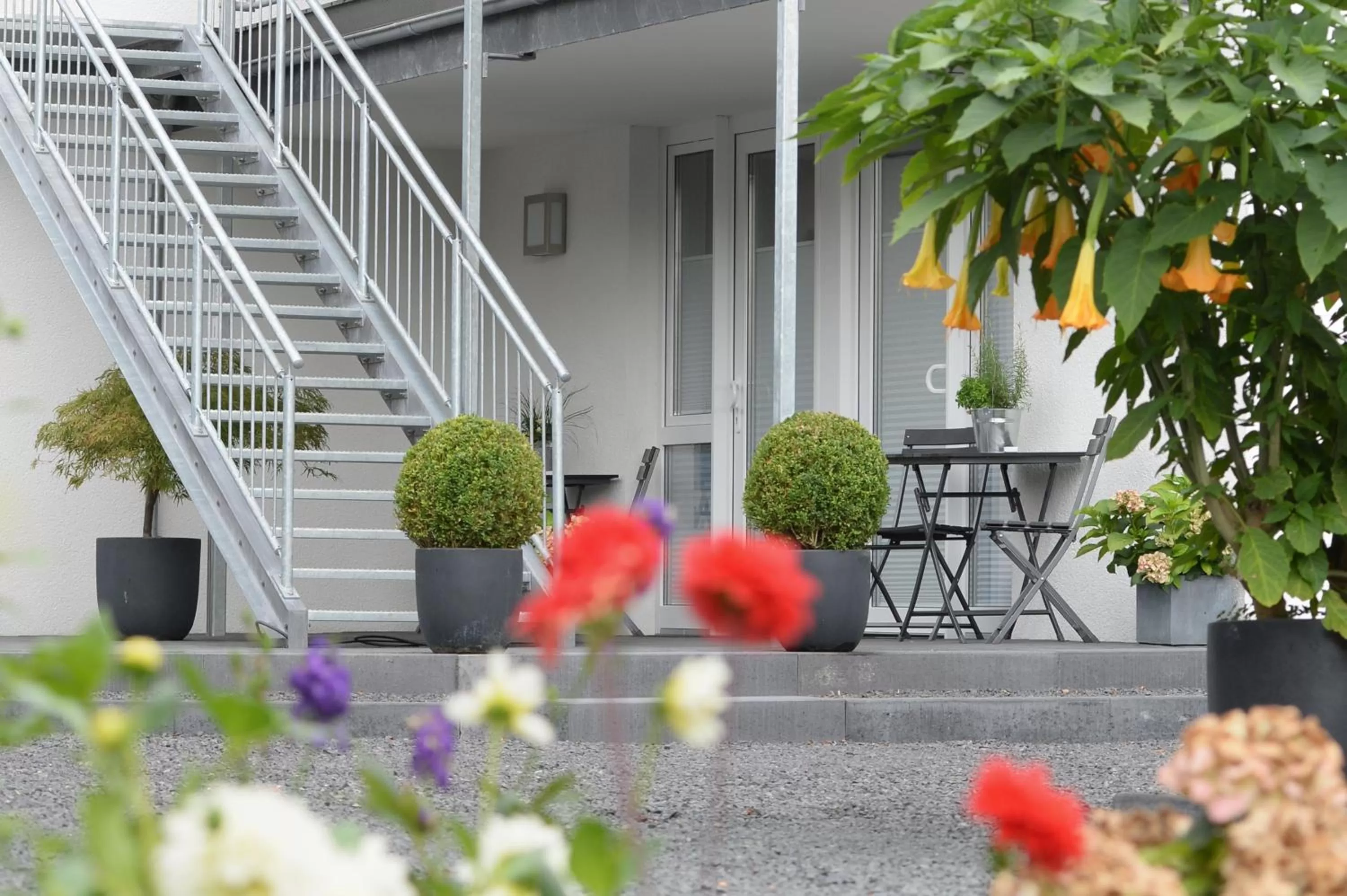 Balcony/Terrace in Bed & Breakfast Meerbusch