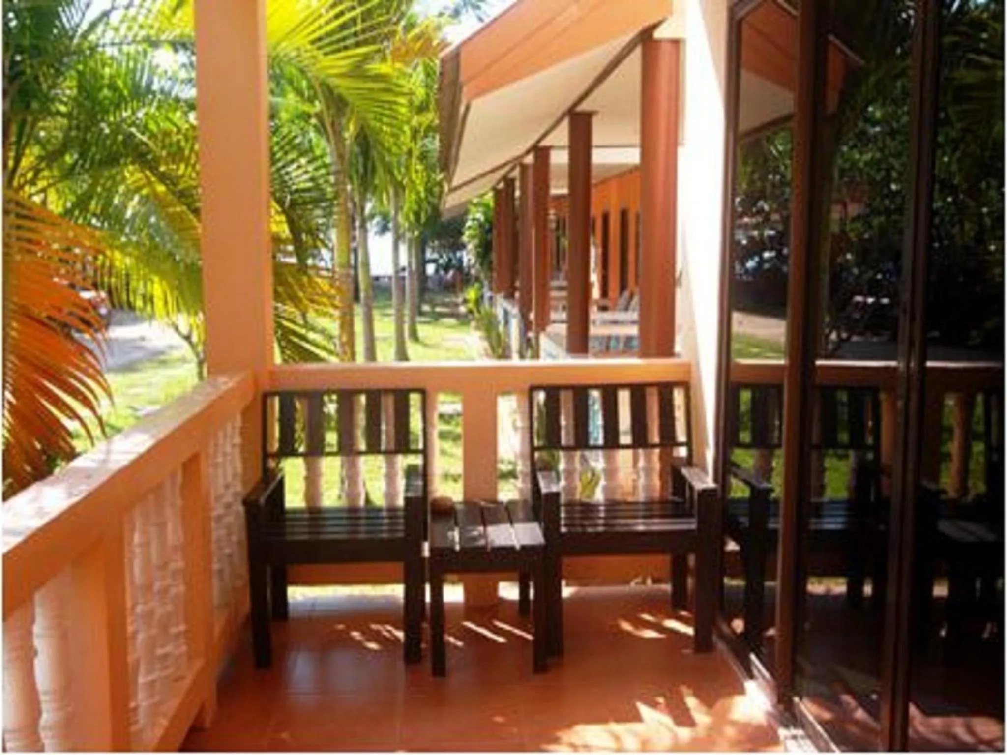 Patio in Lanta Bee Garden Bungalow SHA Extra Plus