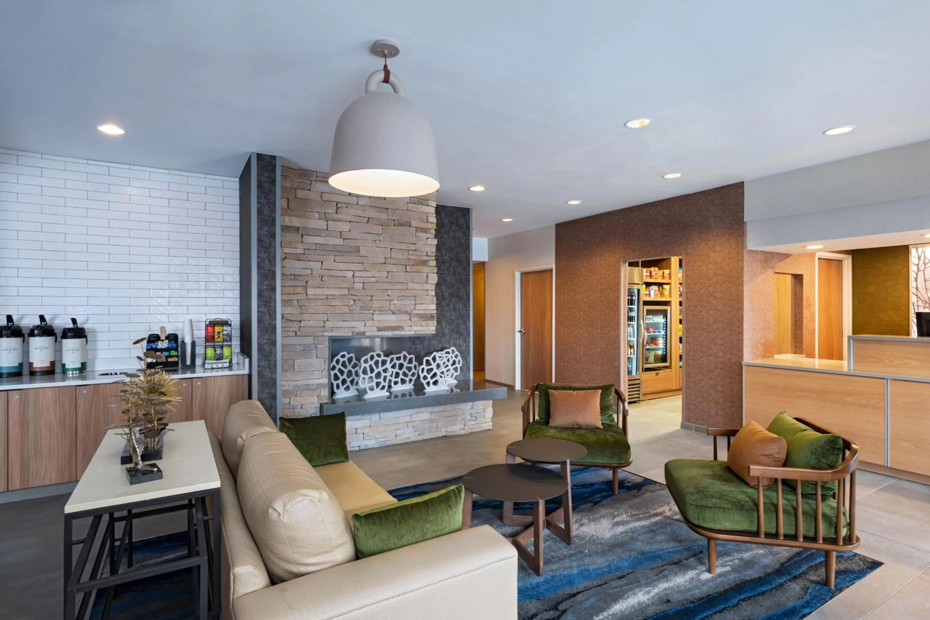 Lobby or reception in Fairfield Inn & Suites Kansas City Airport