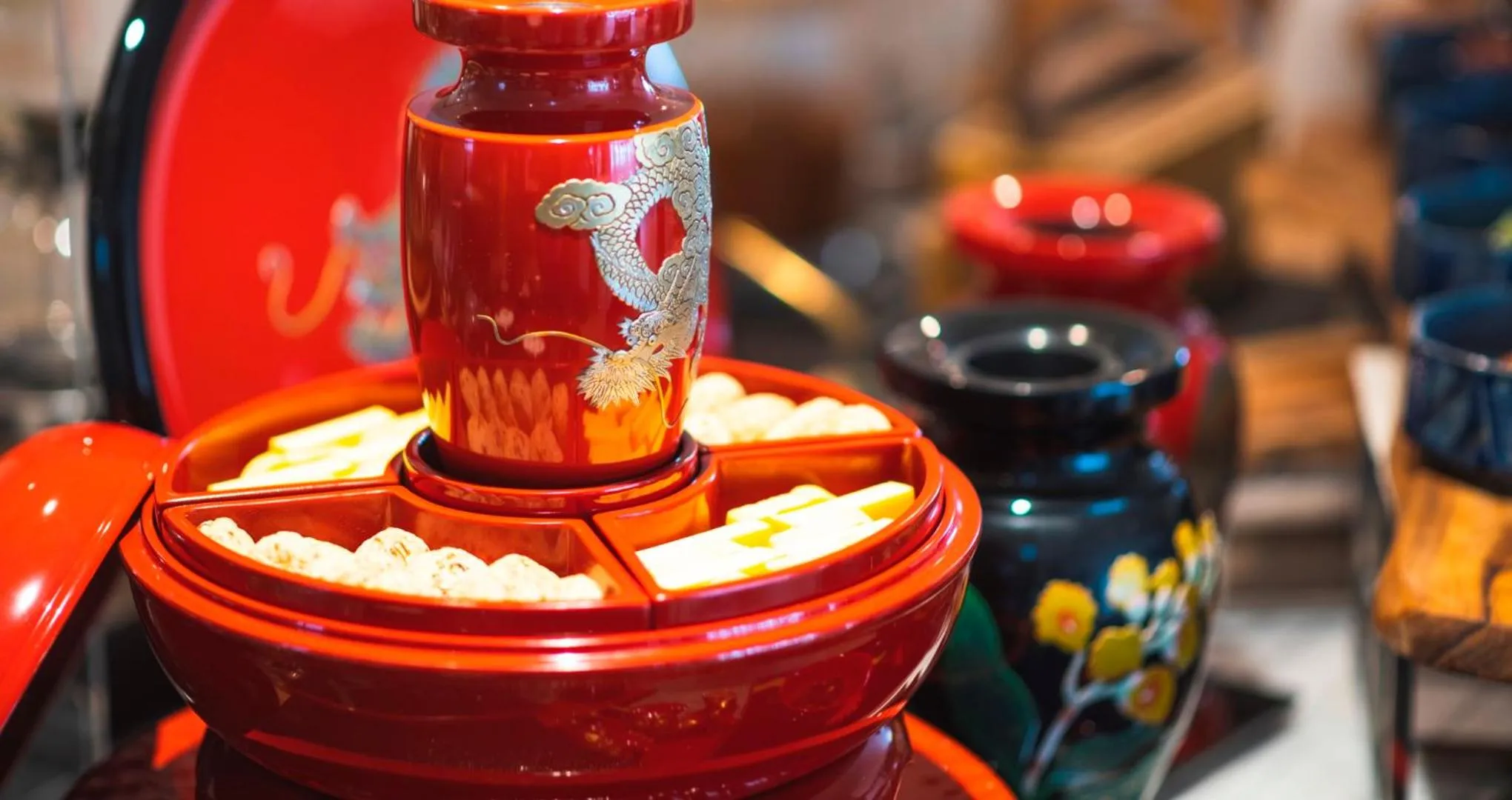 Breakfast in HOTEL SANSUI NAHA Ryukyu Onsen Naminoue-No-Yu