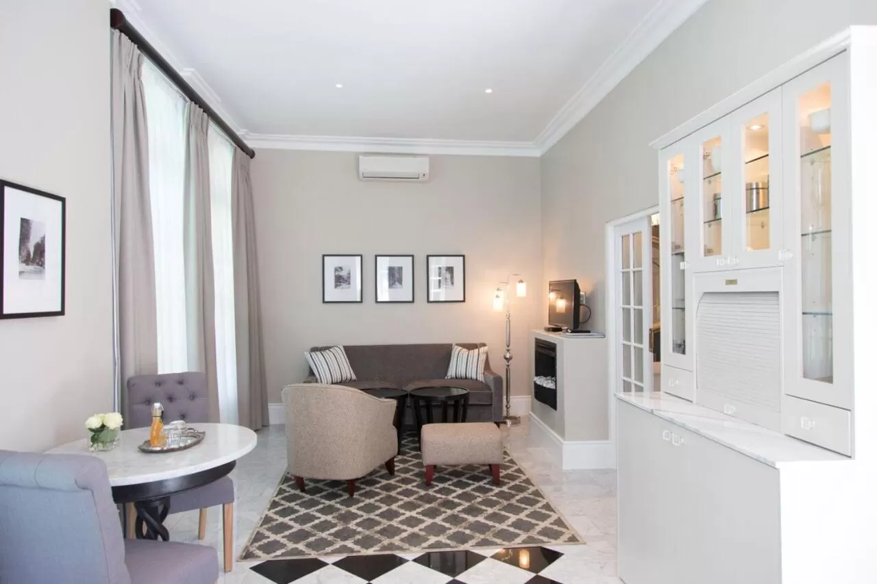 Living room in The Andros Boutique Hotel