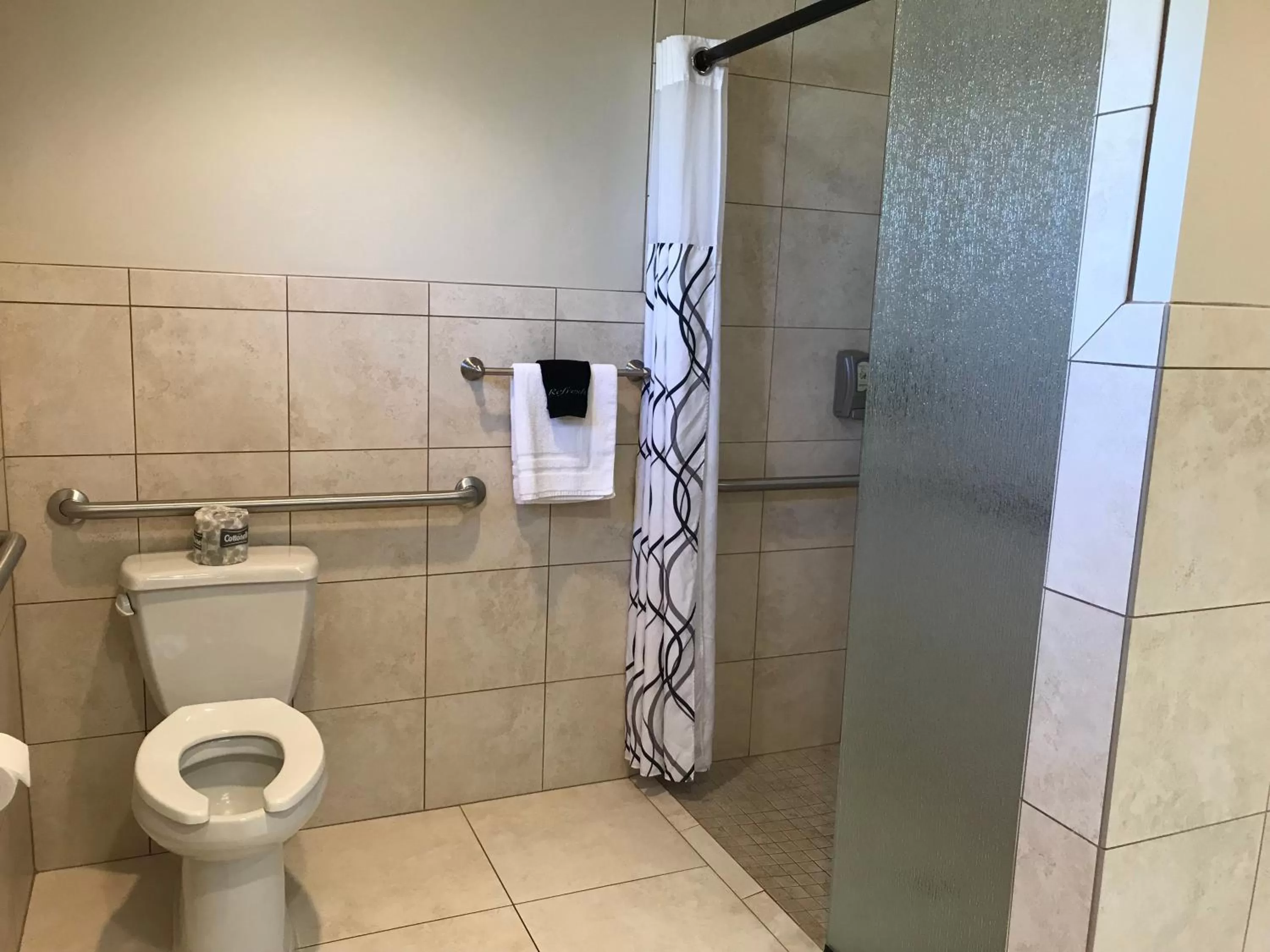 Bathroom in Dinosaur Inn & Suites