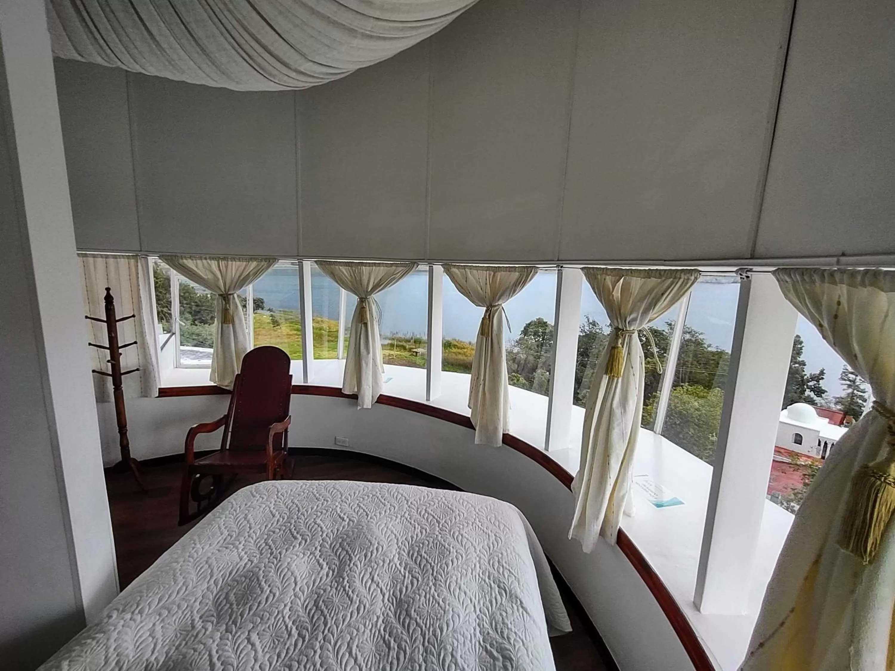 Bedroom, Bed in Refugio Génesis habitaciones Lago de Tota