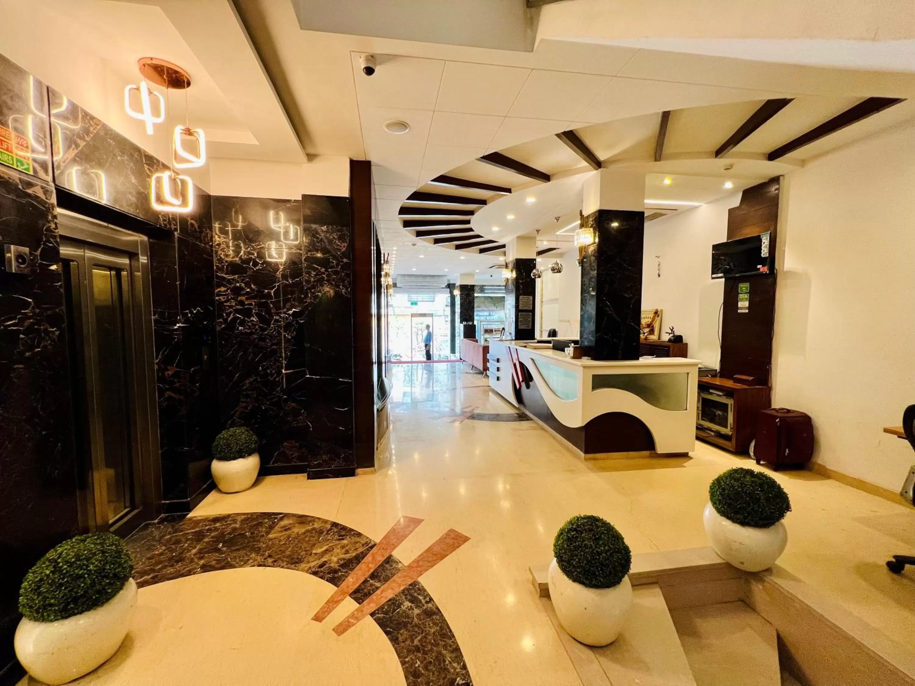 Lobby or reception in THE SINGH EMPIRE,New Delhi City Centre