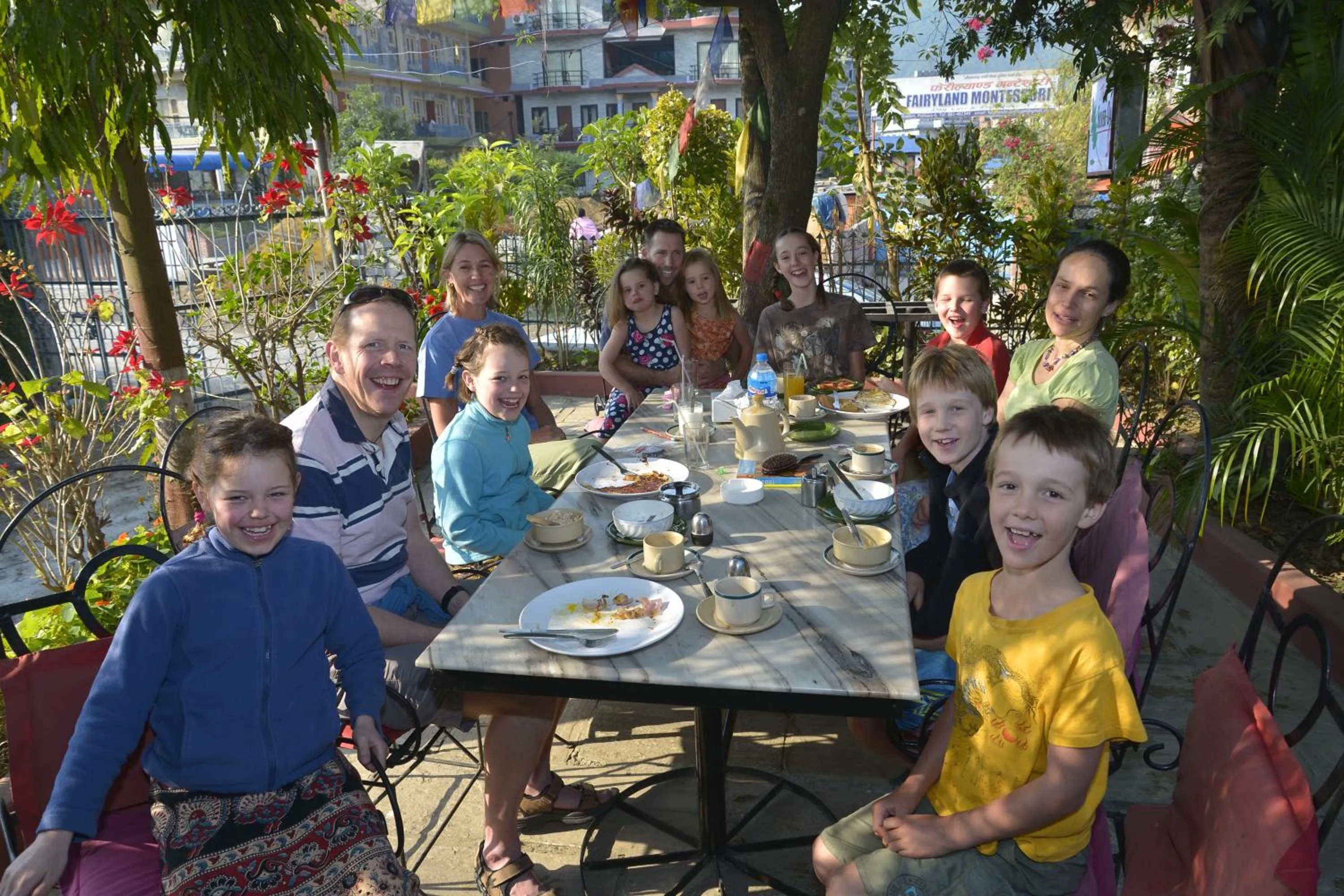 Garden in Hotel Silver Oaks Inn