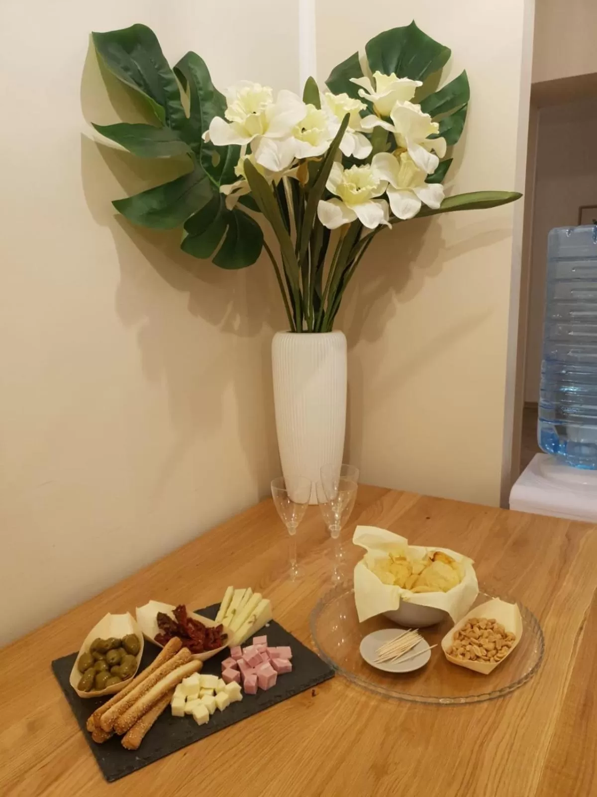 Food and drinks in B&B Matteo Bonello