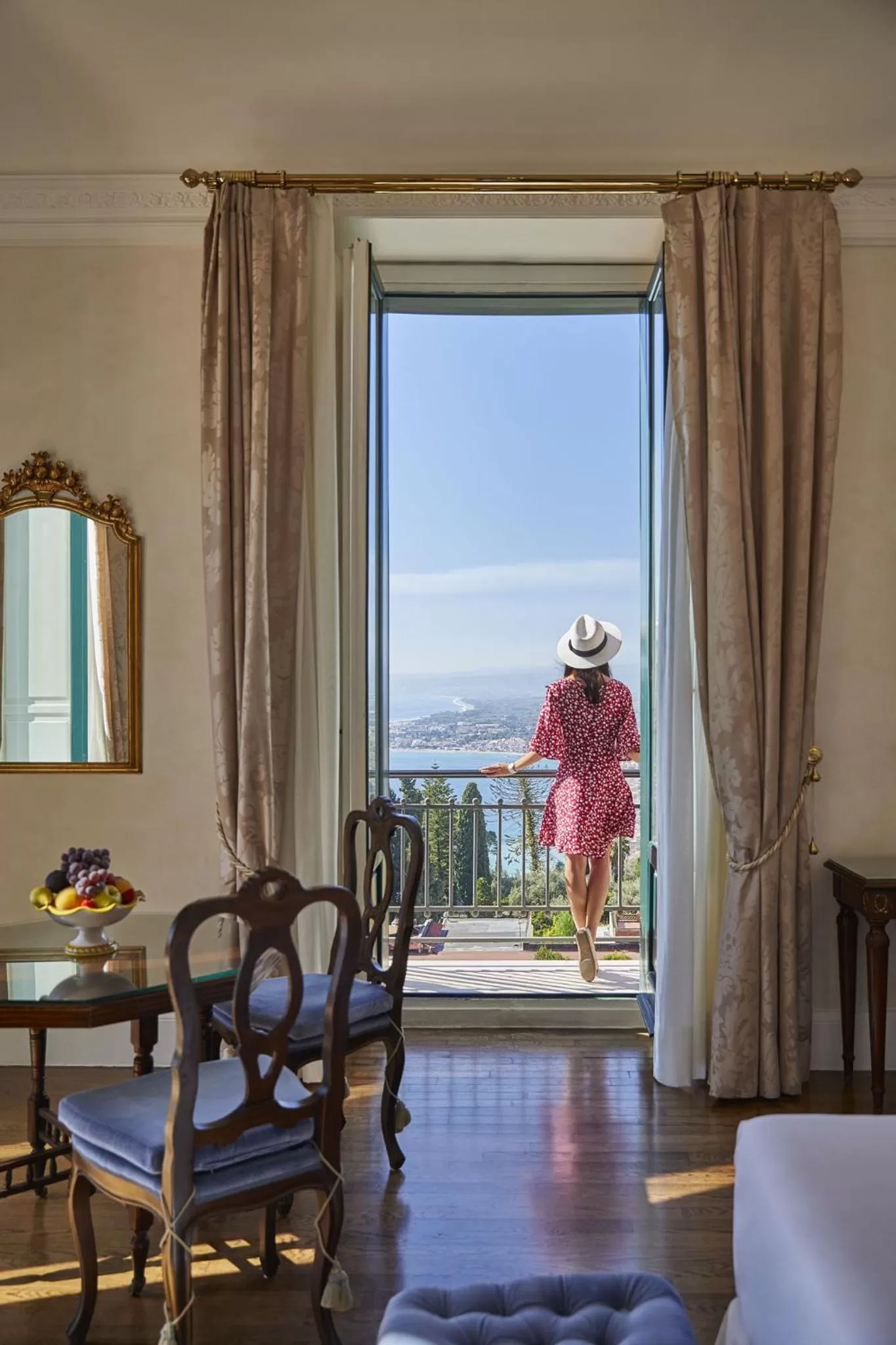 Balcony/Terrace in Grand Hotel Timeo, A Belmond Hotel, Taormina