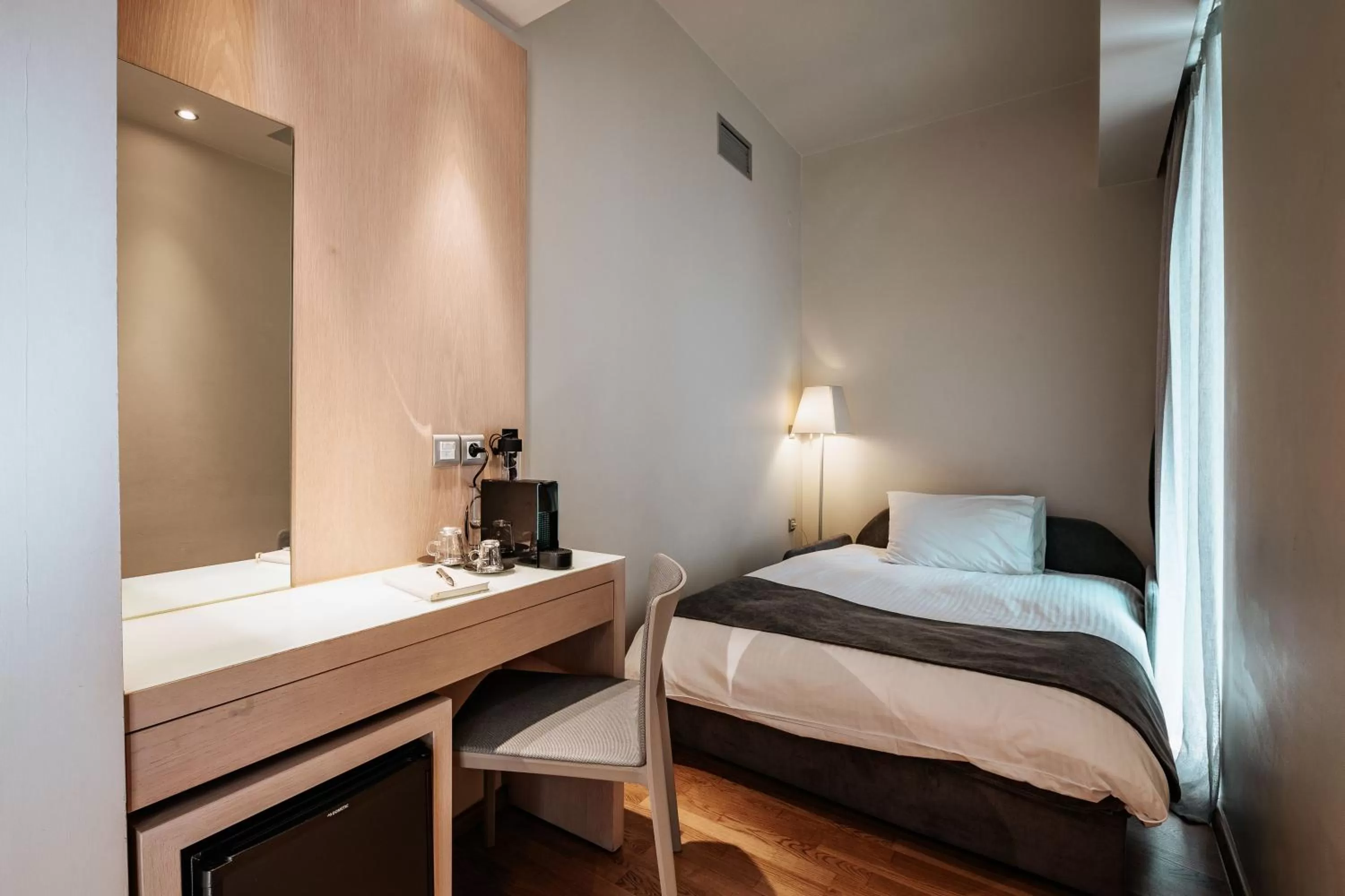 Bed in Domotel Olympia