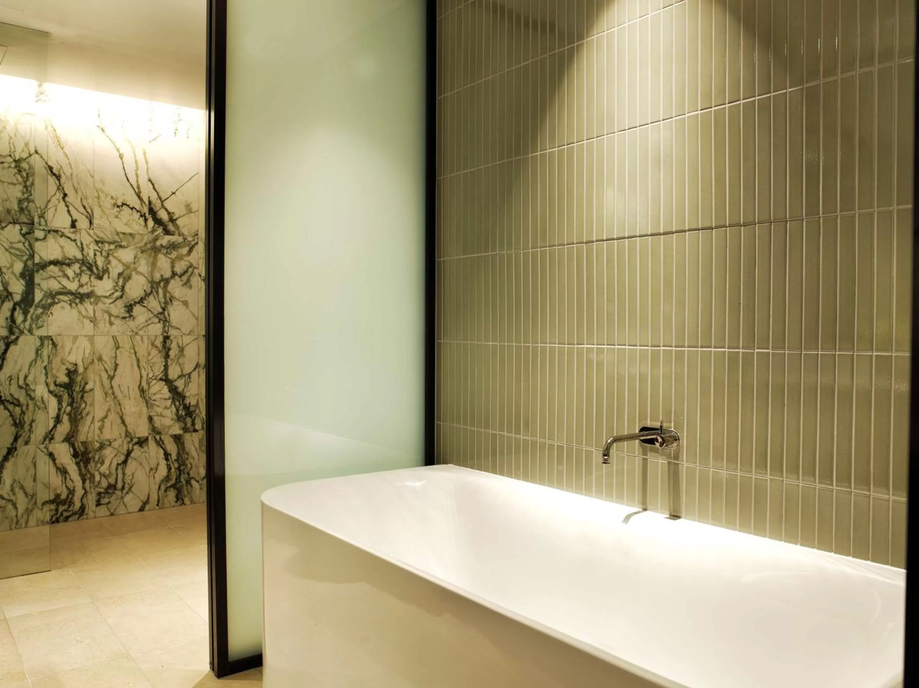 Bathroom in A by Adina Canberra