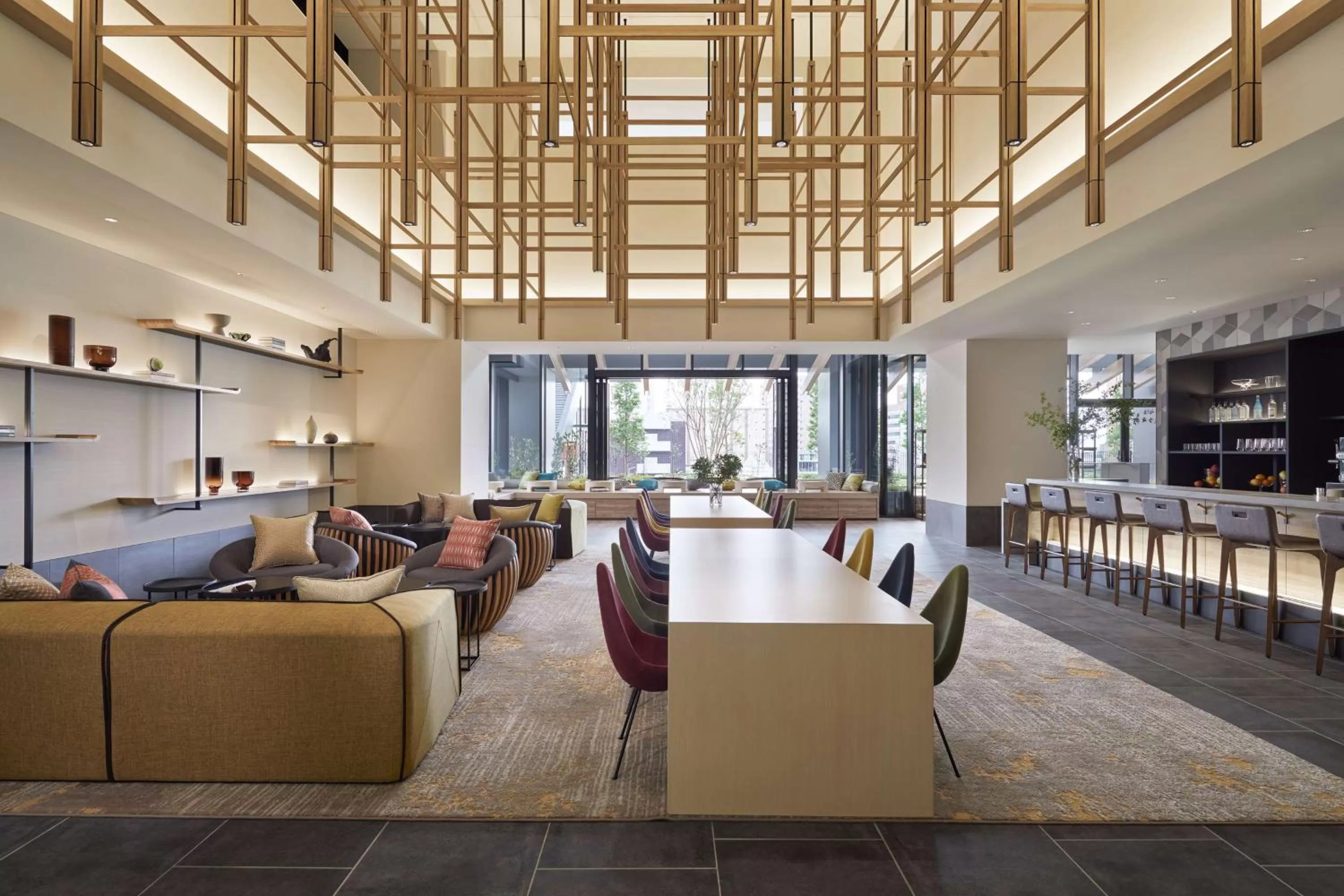 Lobby or reception in Hyatt House Kanazawa