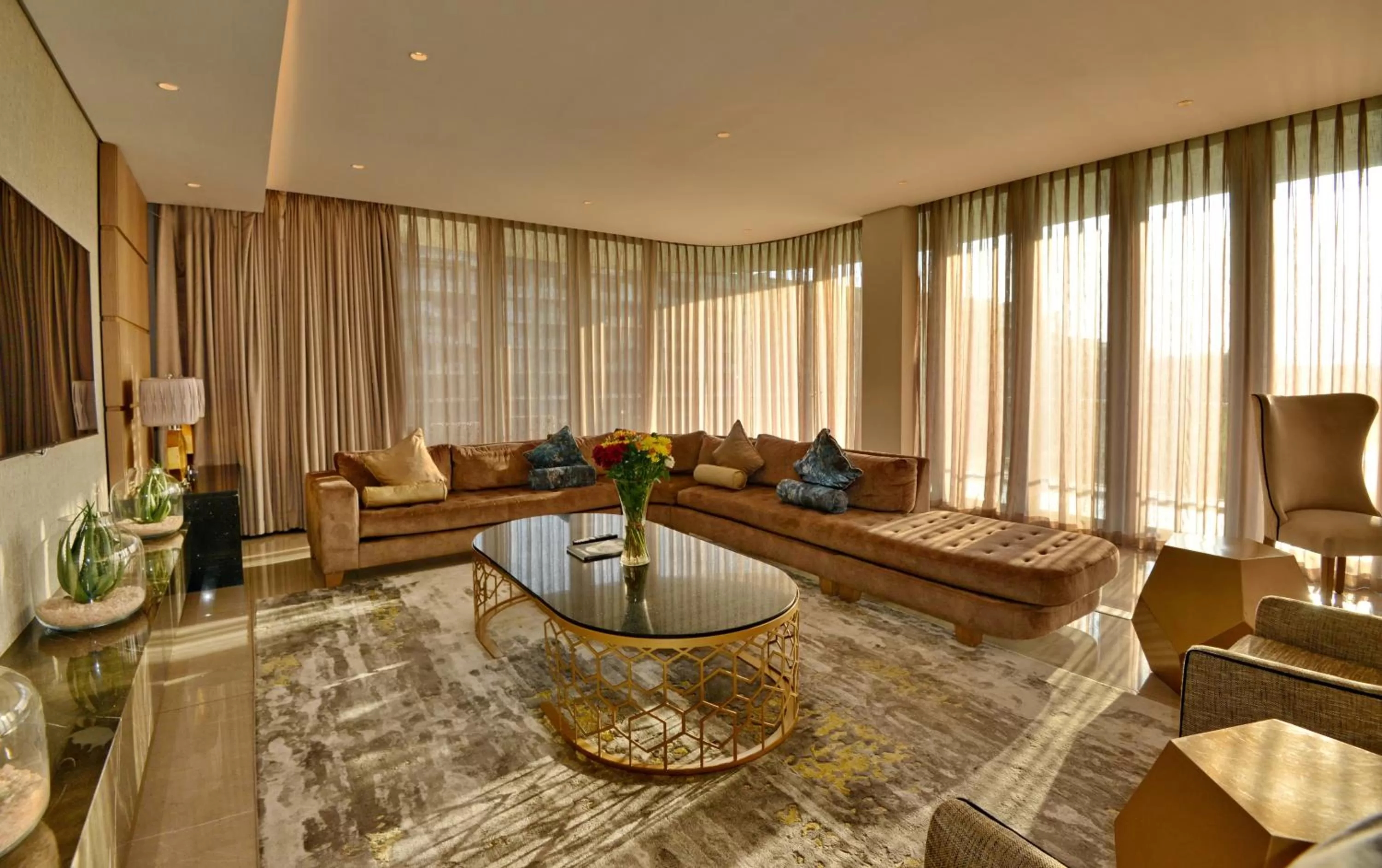 Living room in The Houghton Hotel, Spa, Wellness & Golf