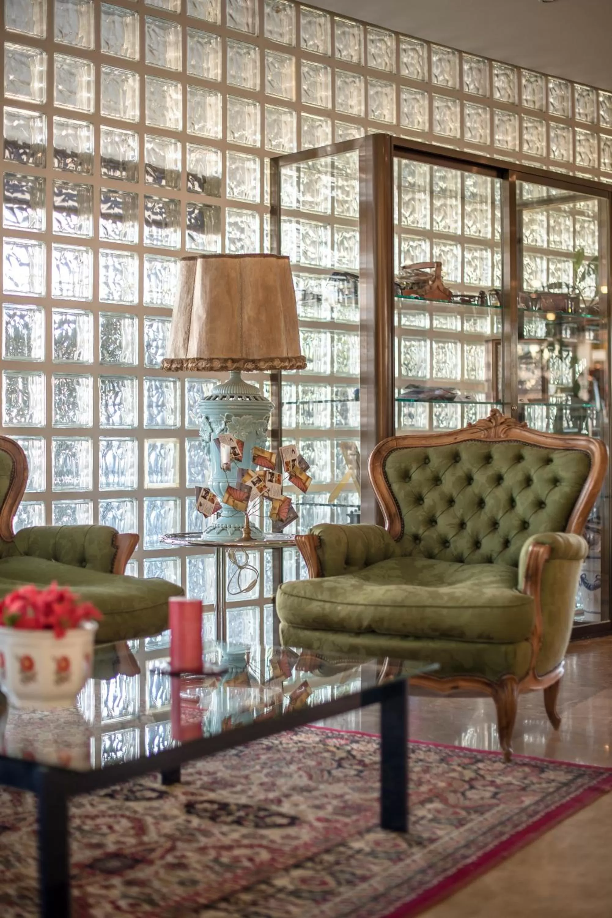 Decorative detail, Seating Area in Hotel Concordy