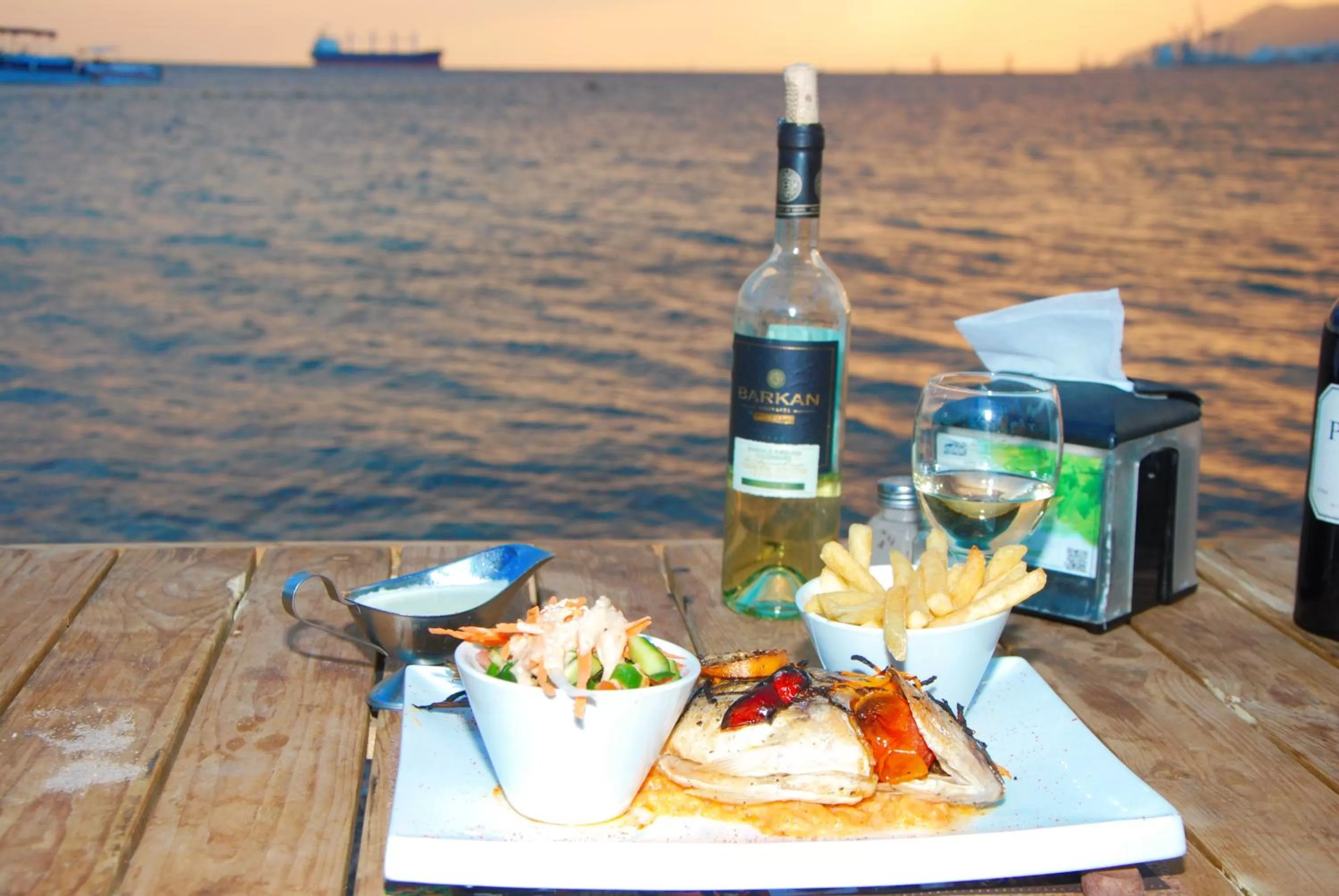 Food in Red Sea Hotel