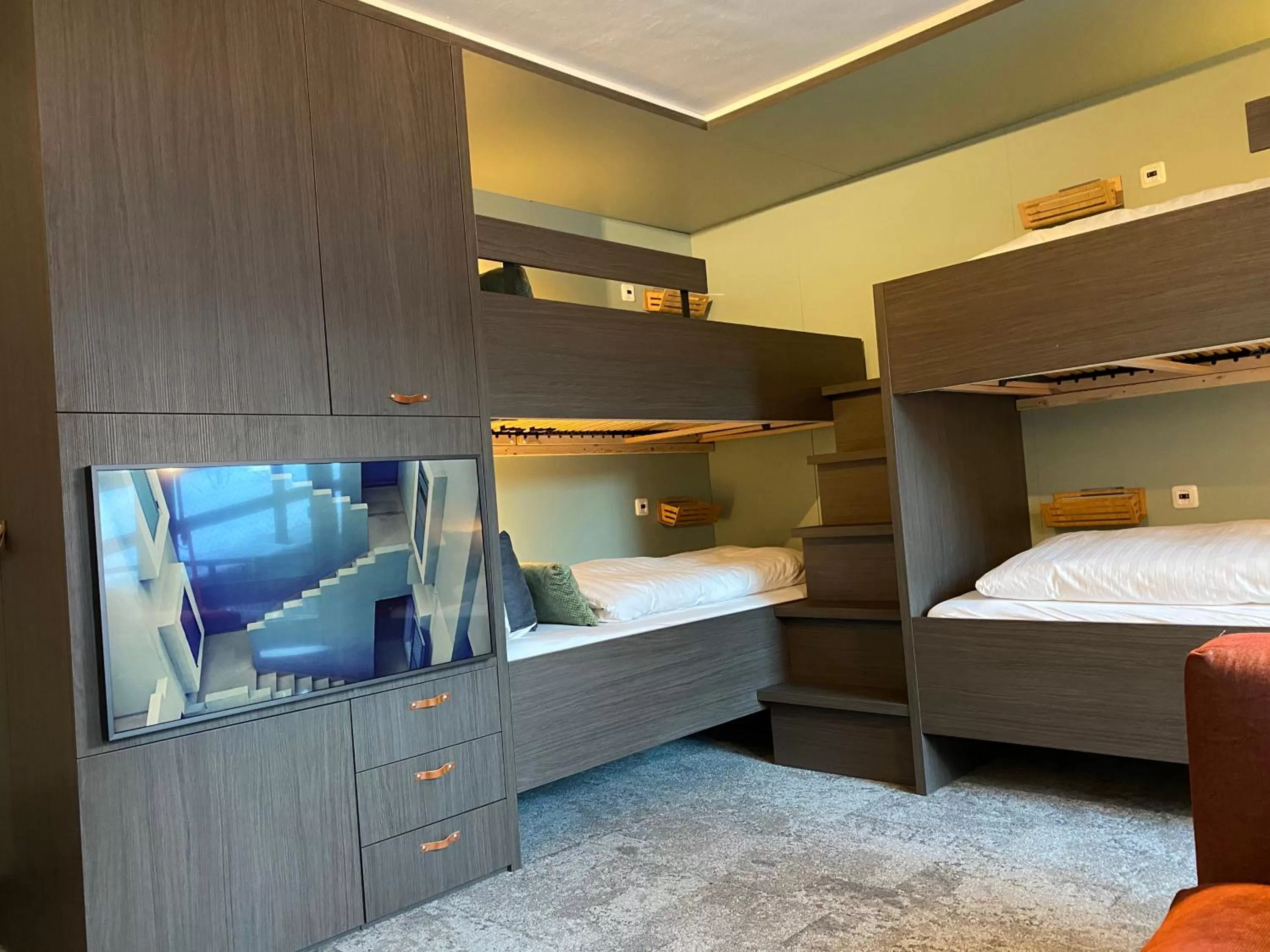 Bed in Hotel Les Etagnes