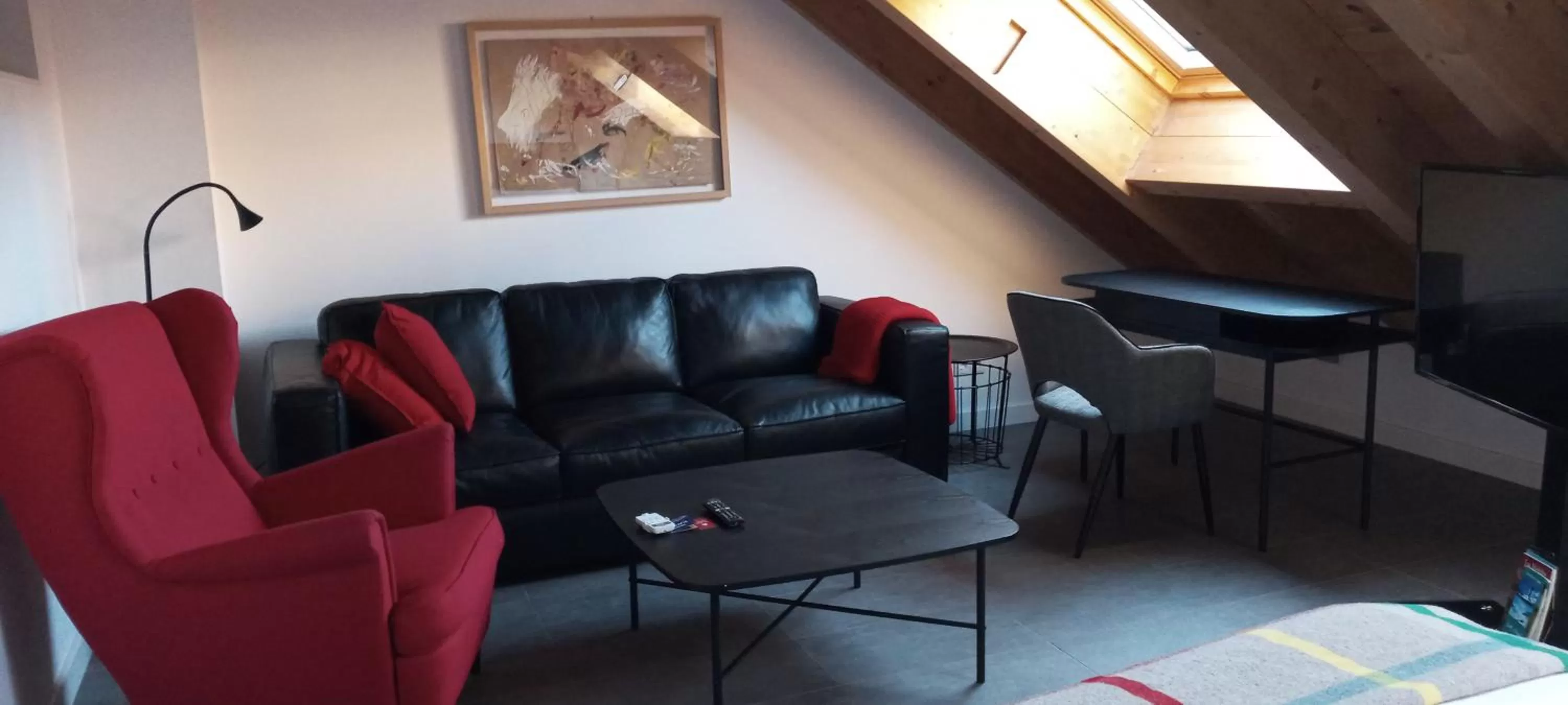 Seating area in Slow León Apartamentos Turísticos