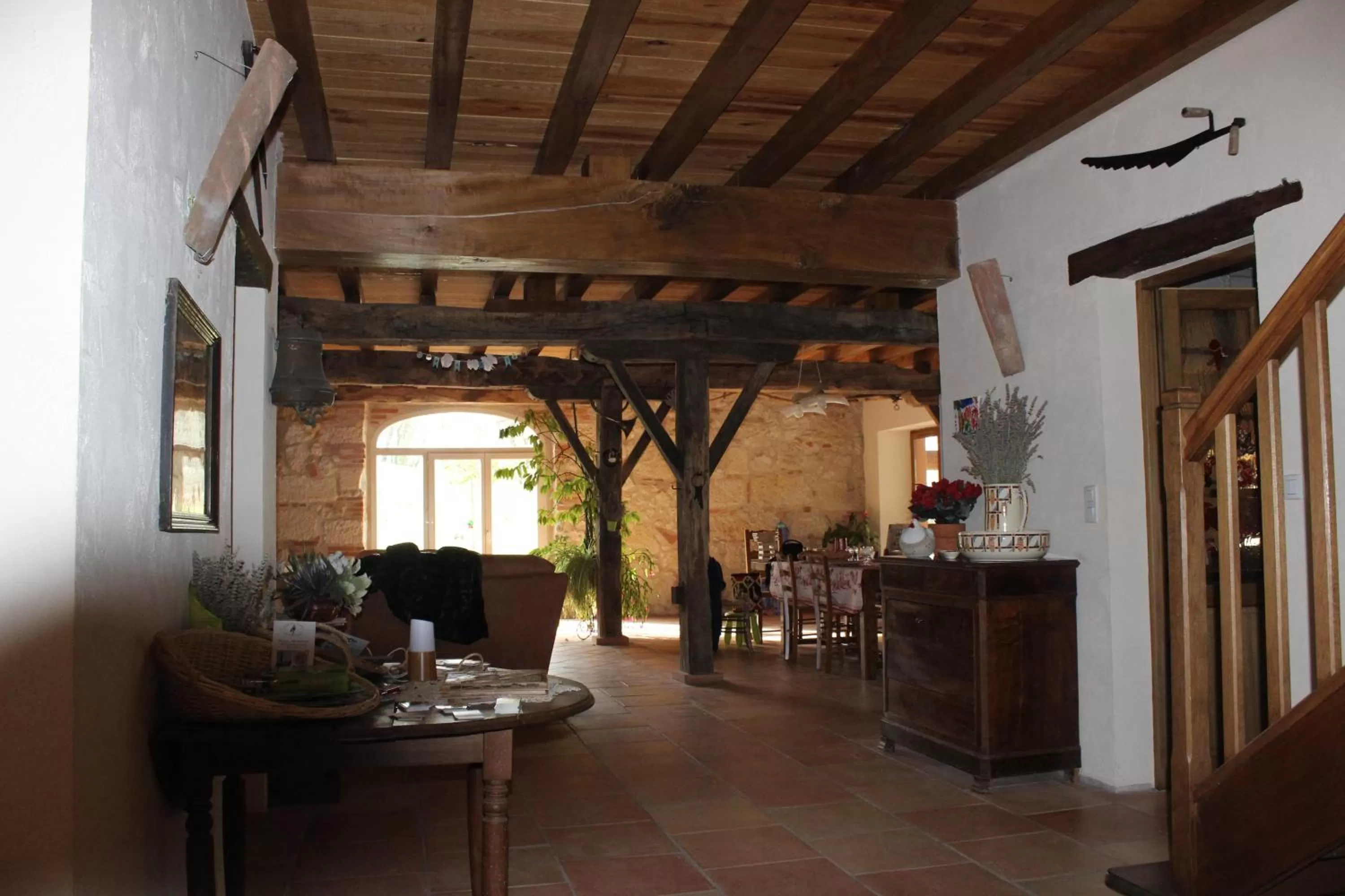 View (from property/room) in Chambre d'Hôtes Le Moulin d'Encor