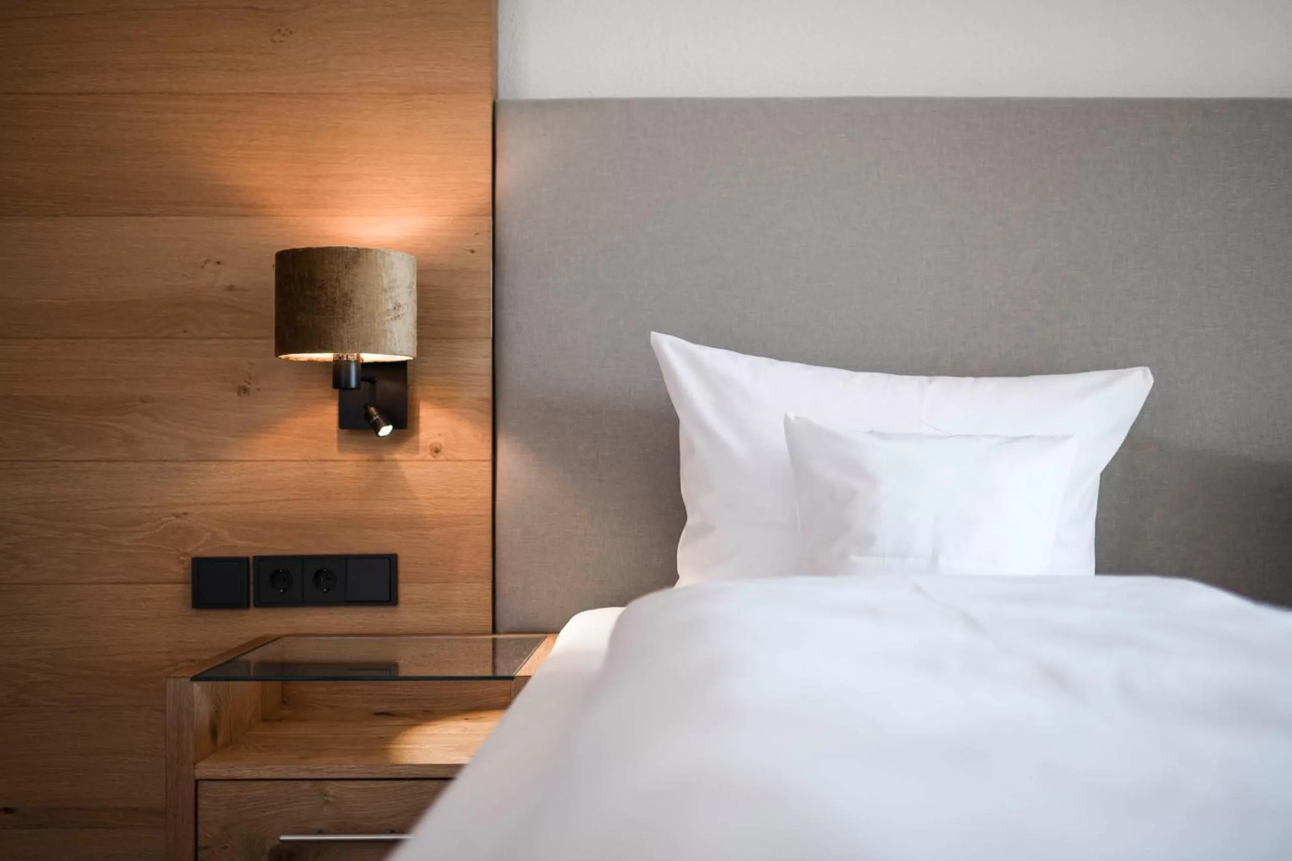 Bed in Parkhotel am Soier See