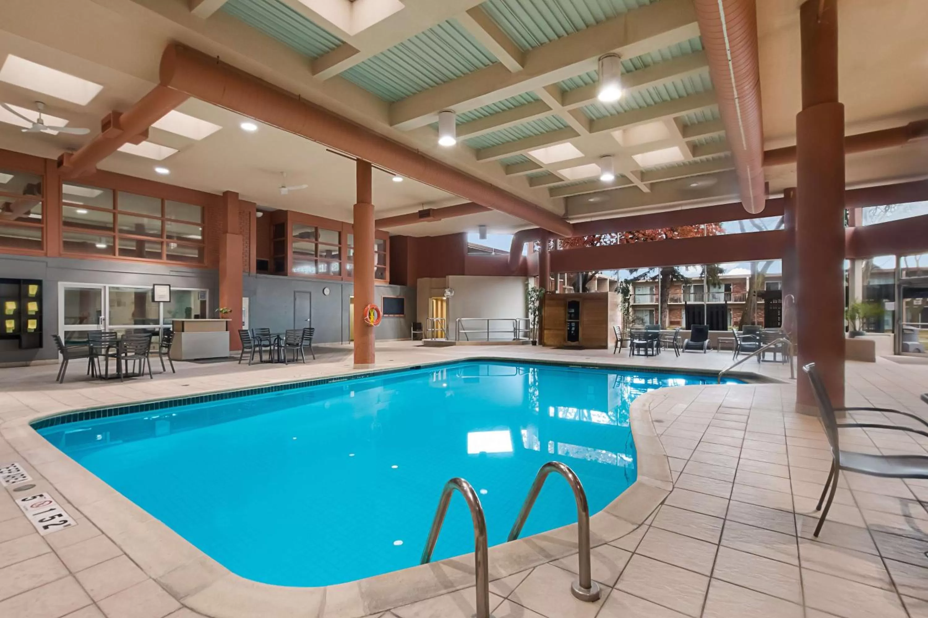 Pool view in Best Western St Catharines Hotel & Conference Centre