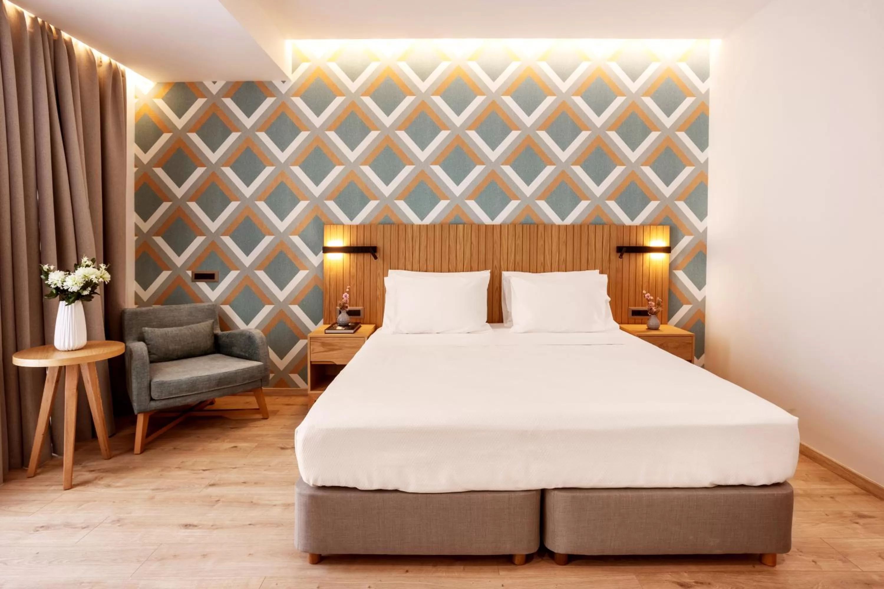 Bed in DAYS City Suites Athens