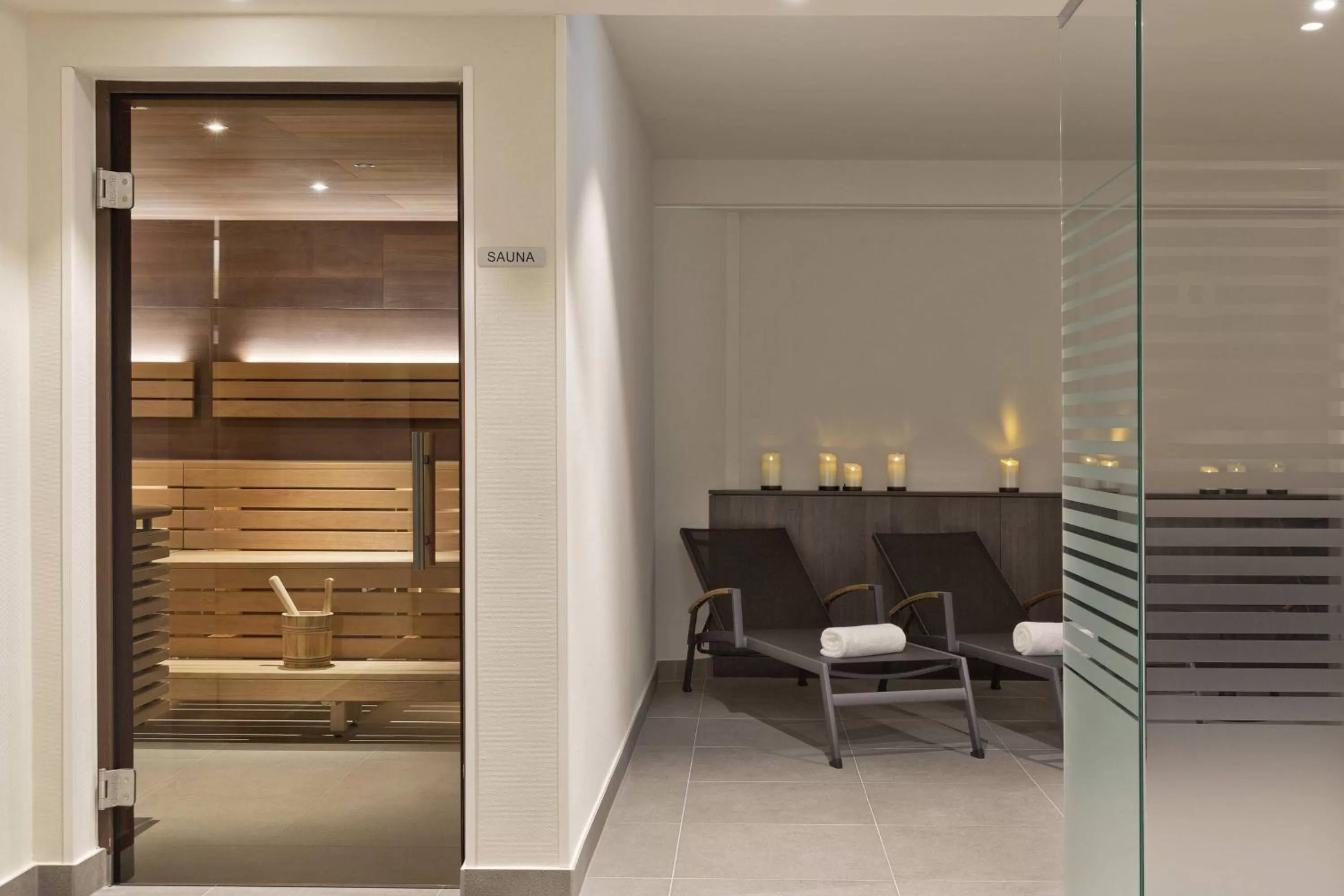 Fitness centre/facilities in Vienna Marriott Hotel