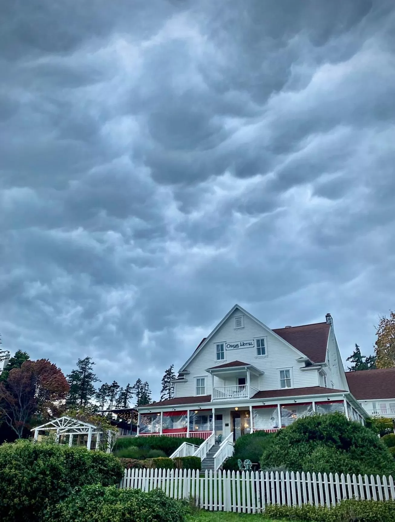 Property building in Orcas Hotel