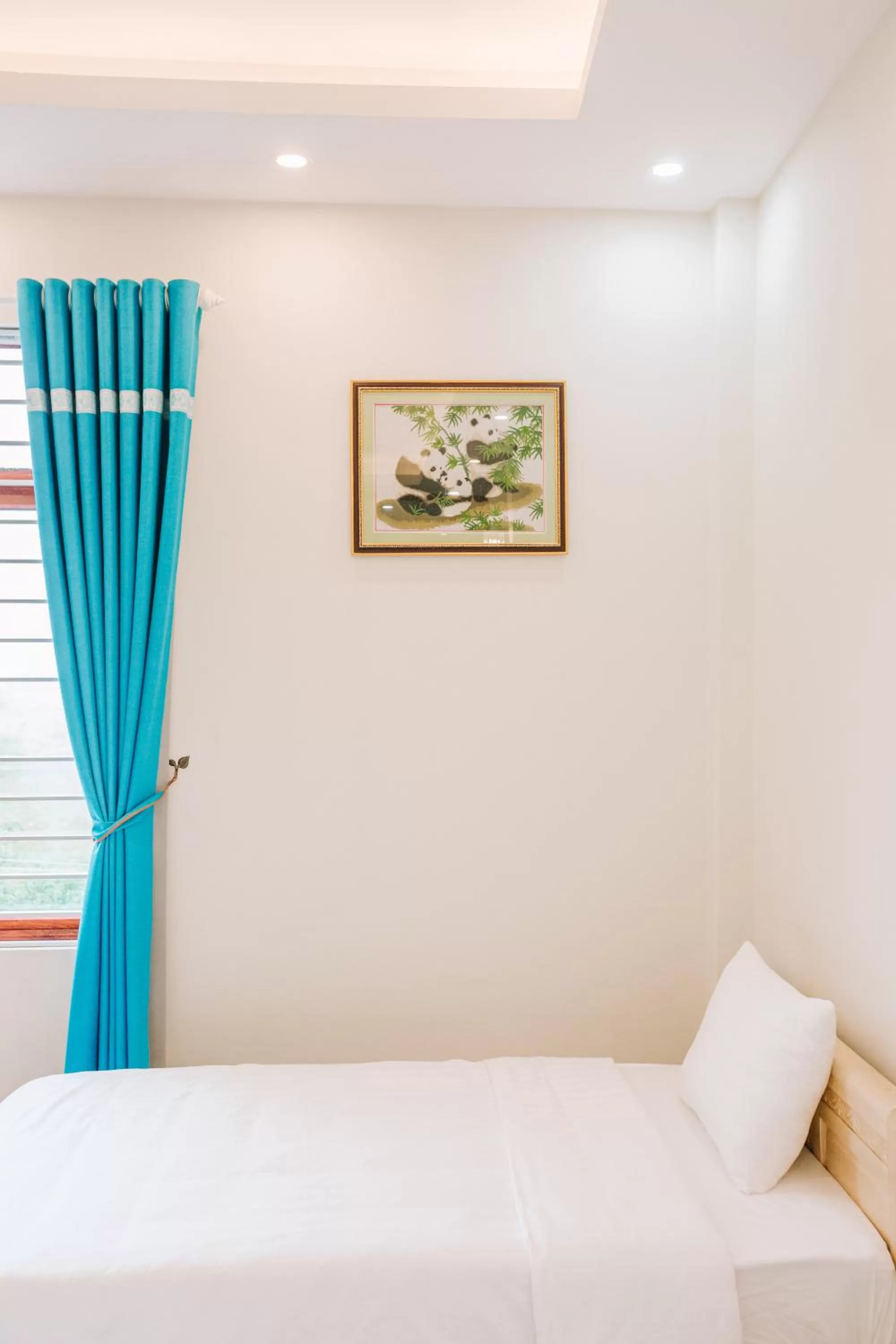 Bed in La Teisu Airport Hotel