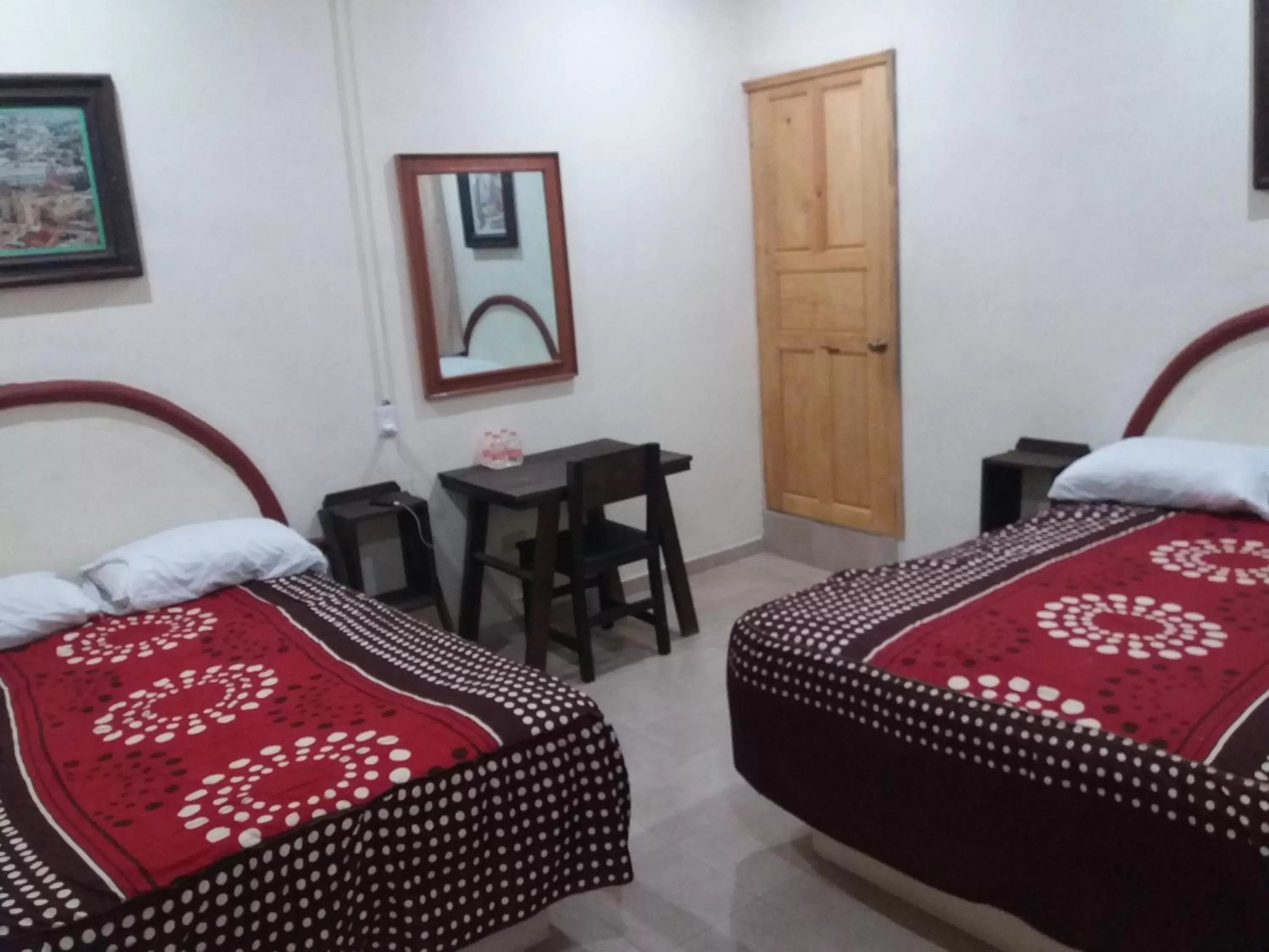 Decorative detail, Bed in Hotel Posada de la Condesa