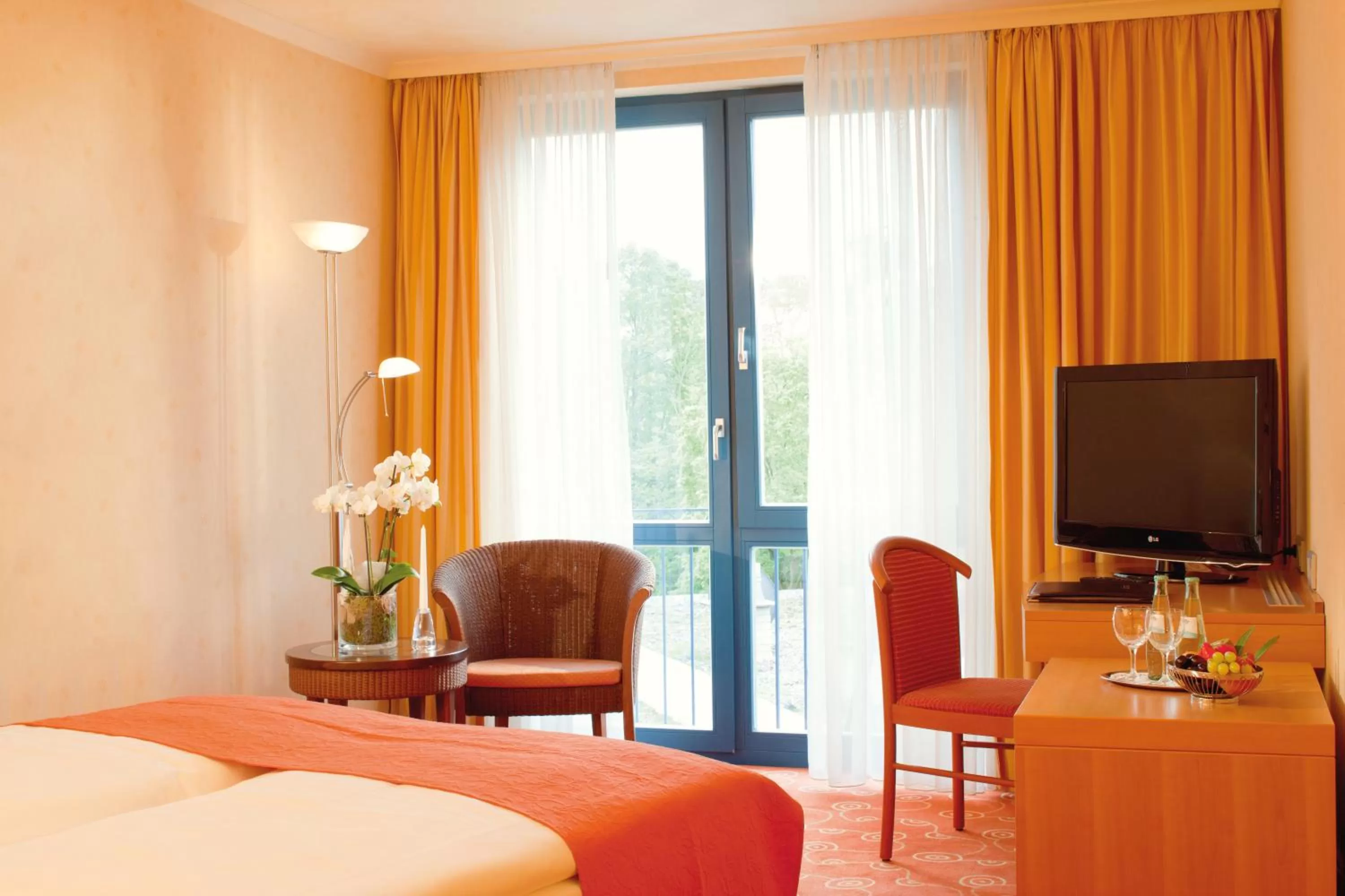 Photo of the whole room, Bed in Vital Hotel Westfalen Therme Wellness Resort & SPA